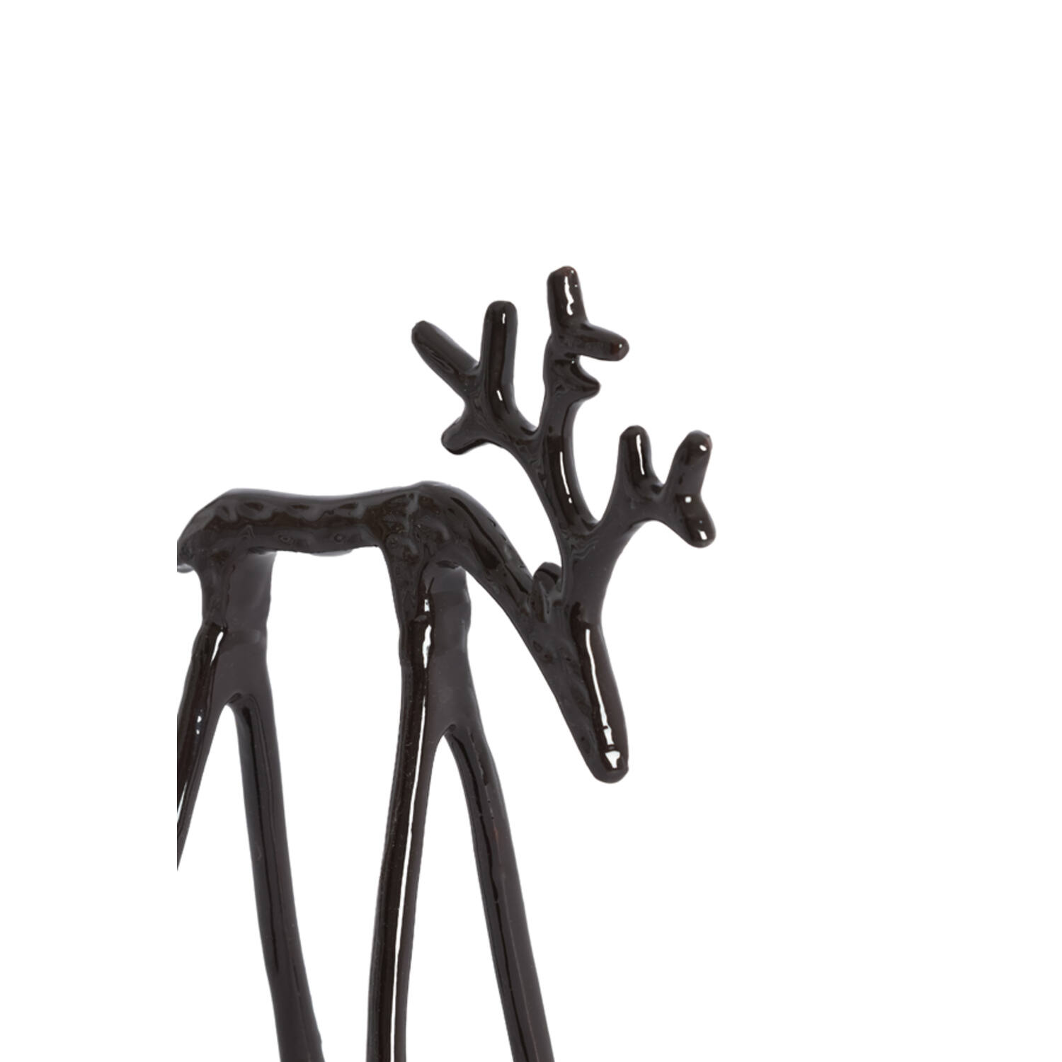 Adorno 17,5x8,5x20 cm DEER marrón oscuro