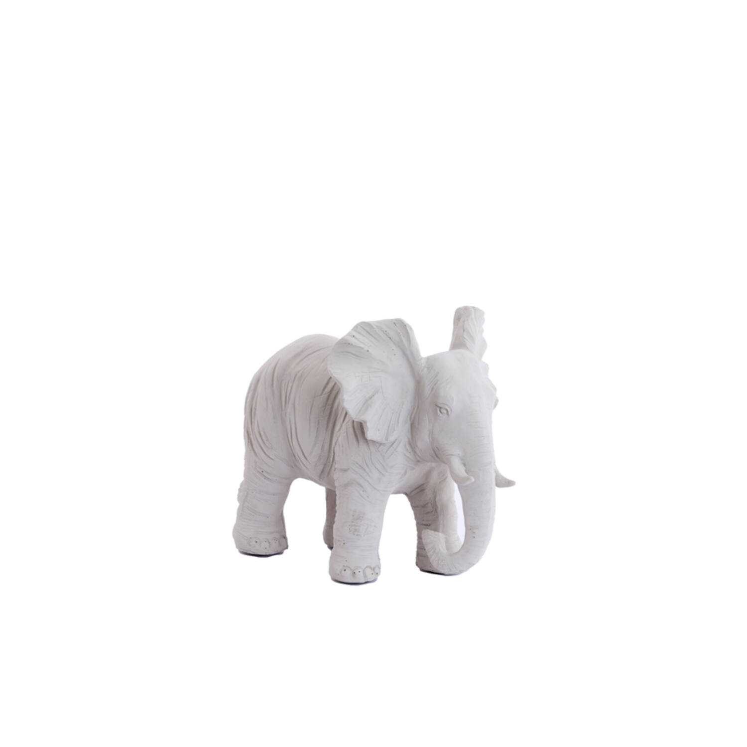 Ornament 24x17x20,5 cm ELEPHANT crème
