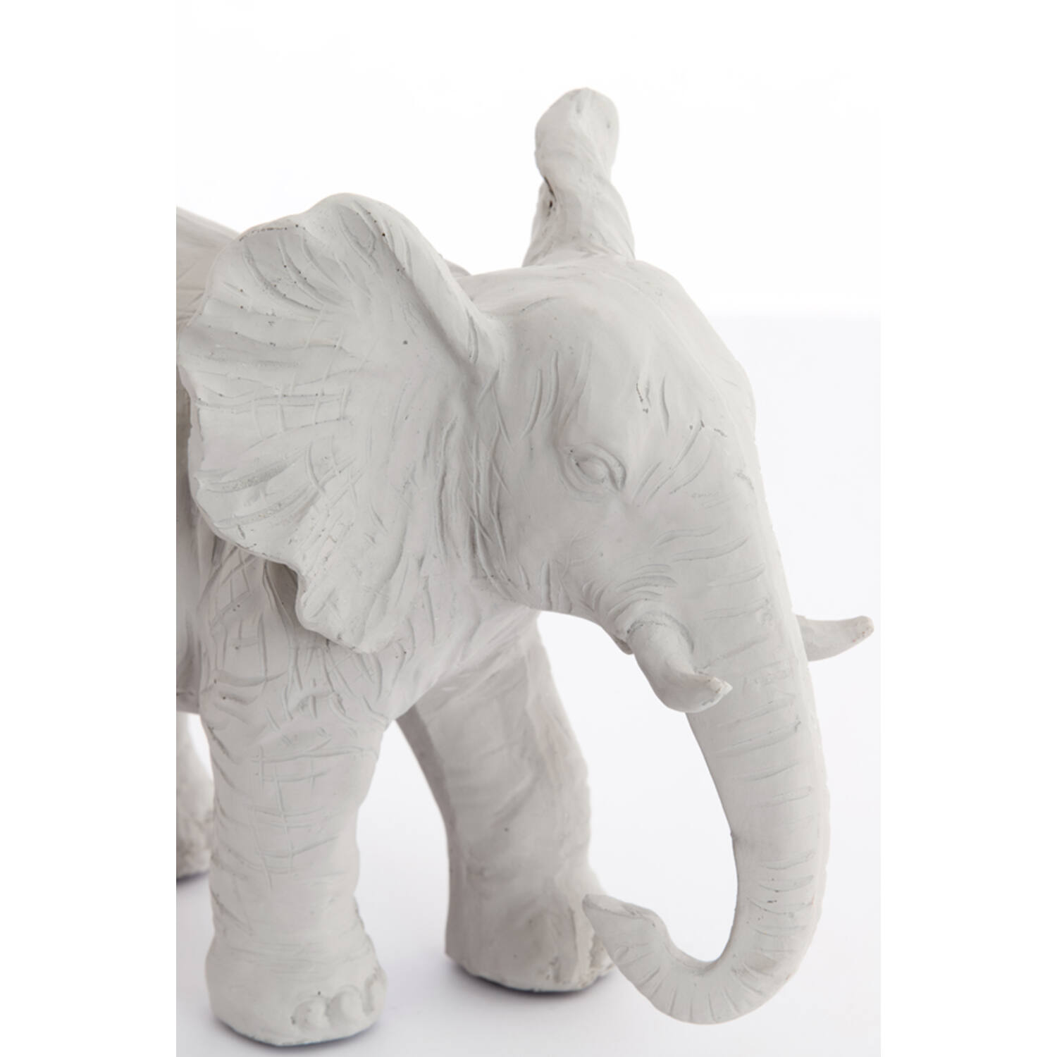 Ornament 24x17x20,5 cm ELEPHANT crème