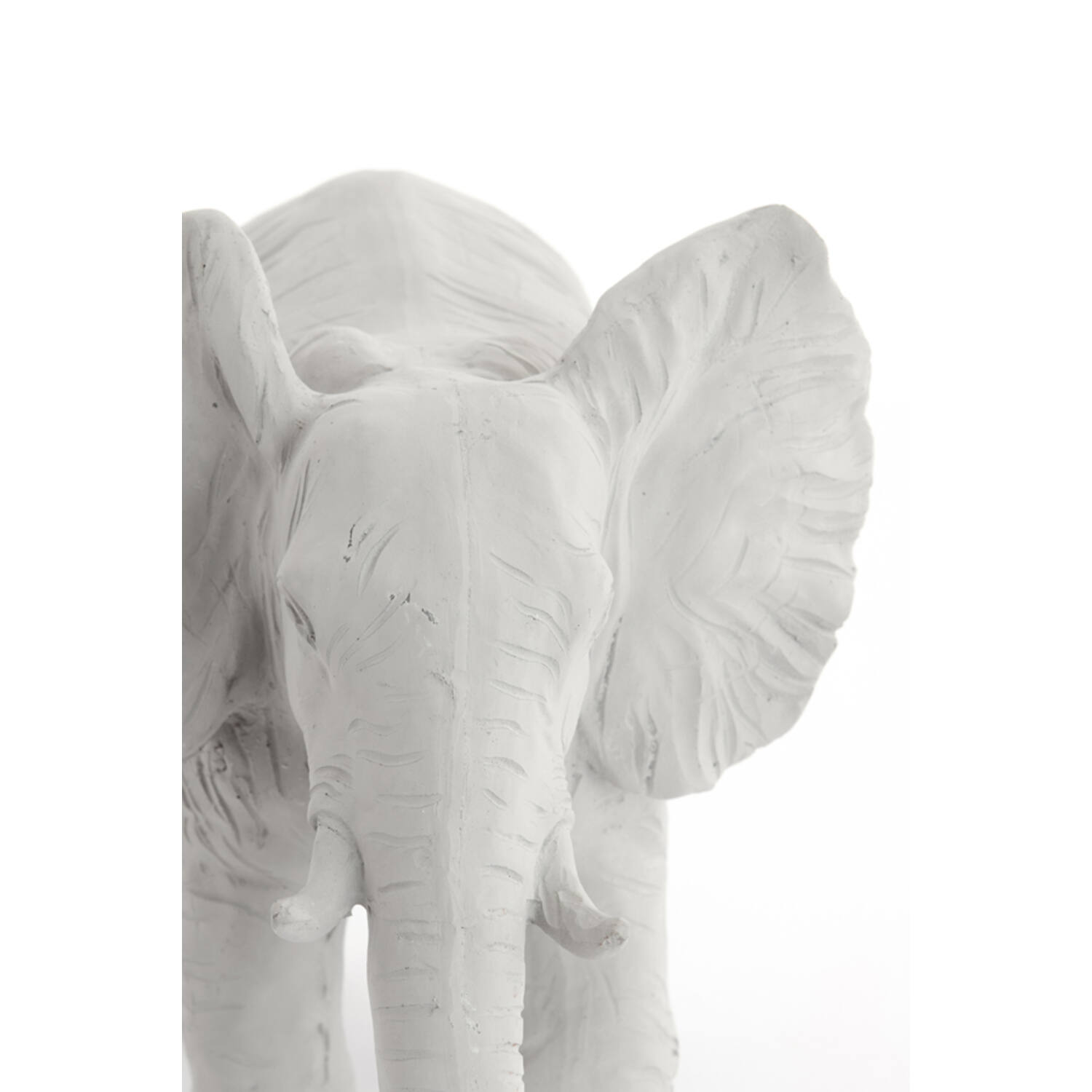 Ornament 24x17x20,5 cm ELEPHANT crème