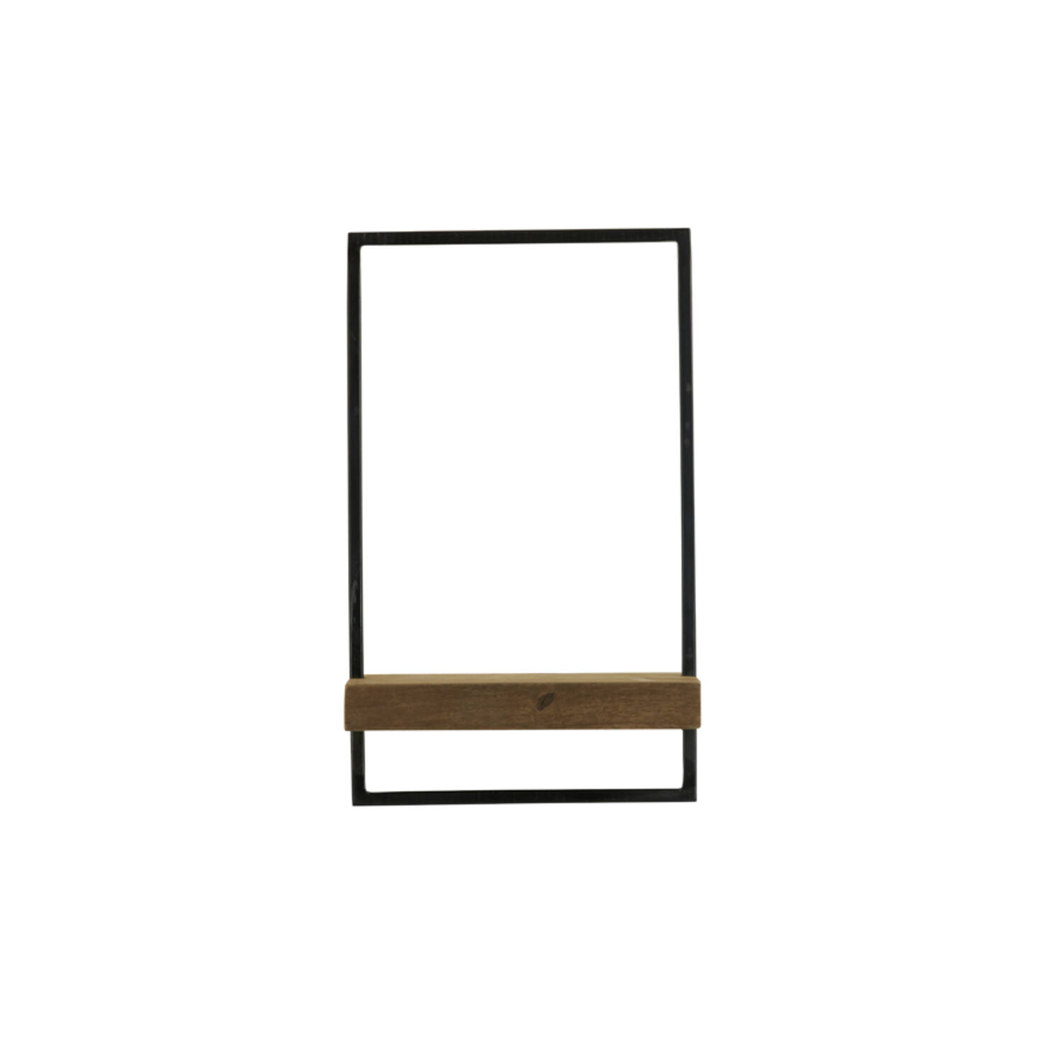 Wall shelf 30x15x50 cm MADDISON wood dark brown