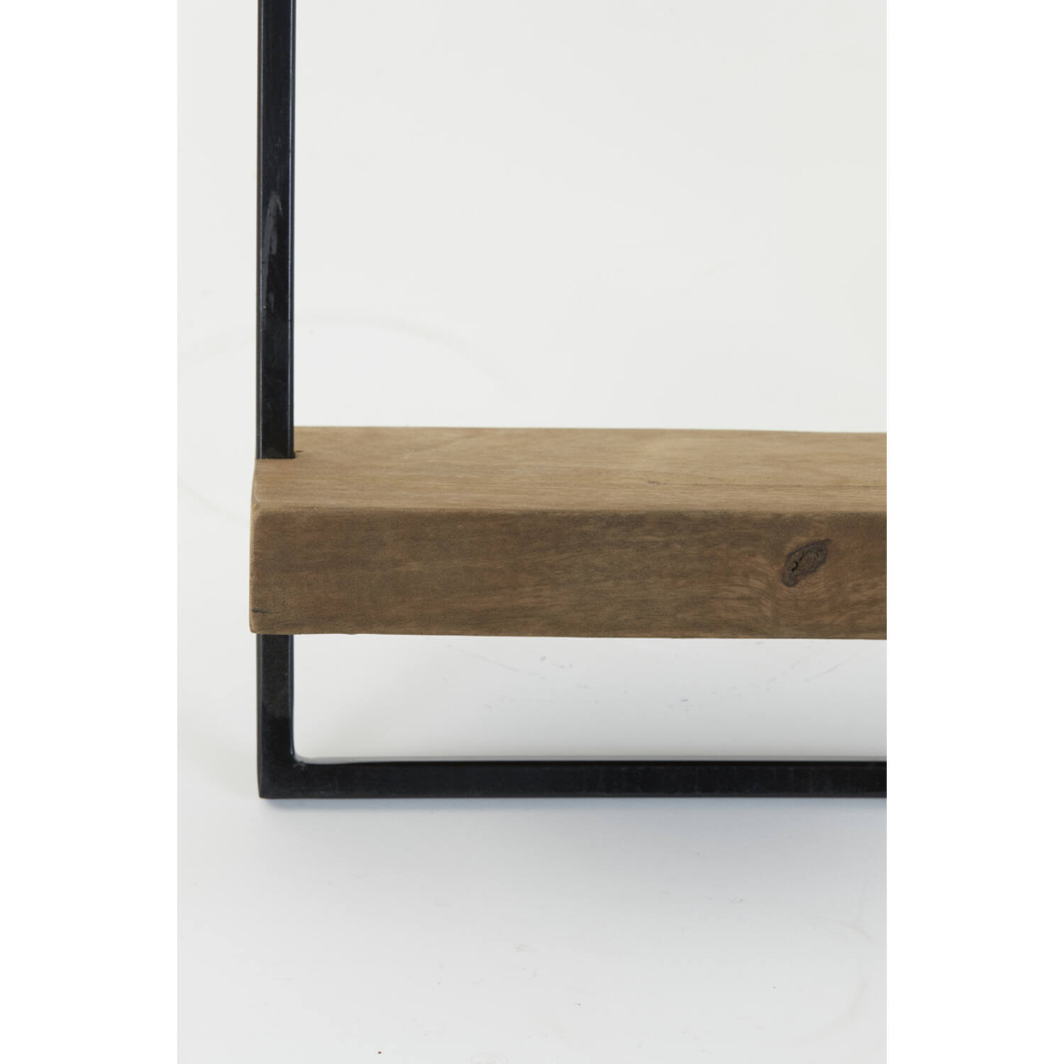 Wall shelf 30x15x50 cm MADDISON wood dark brown