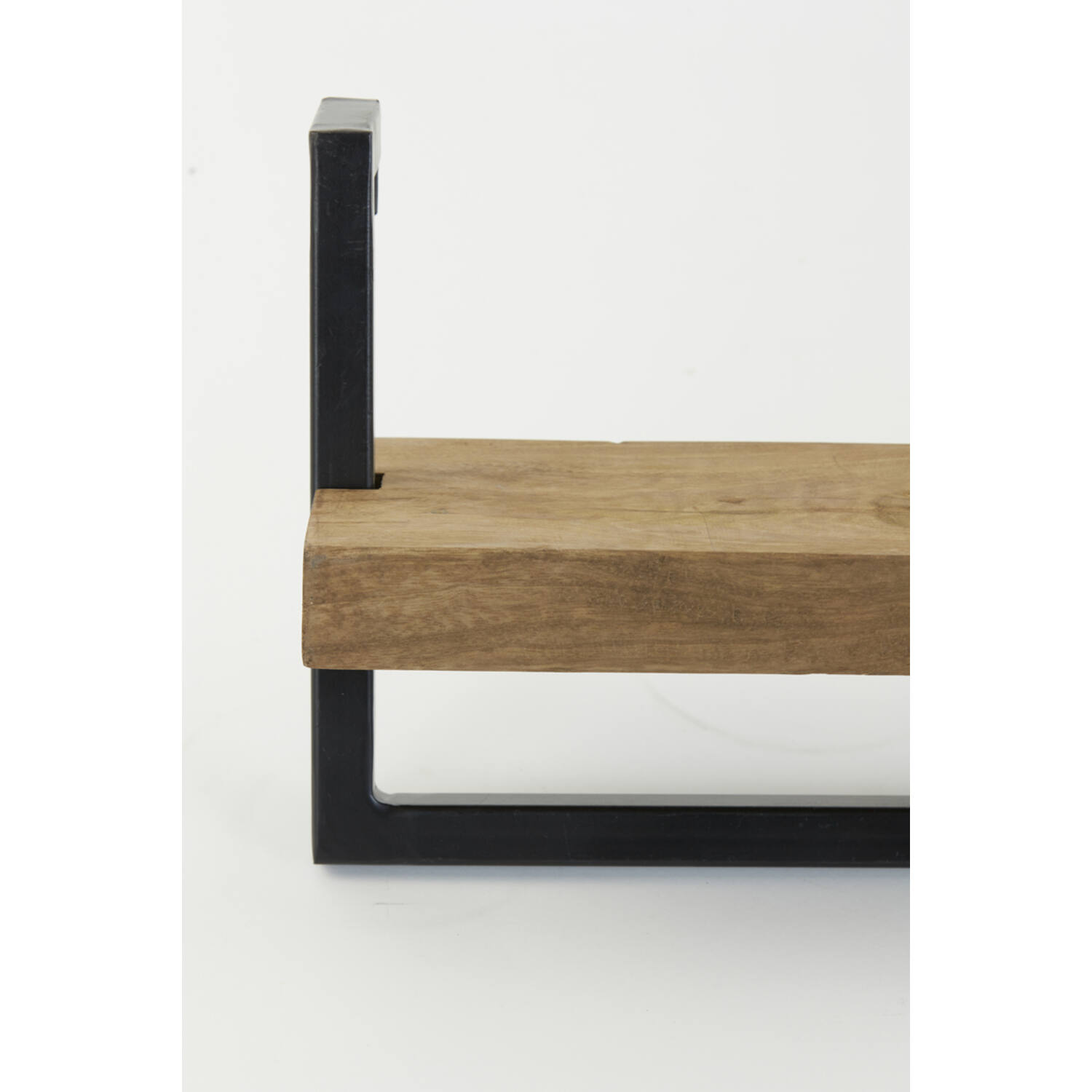 Wall shelf 120x18x24 cm MADDISON wood dark brown