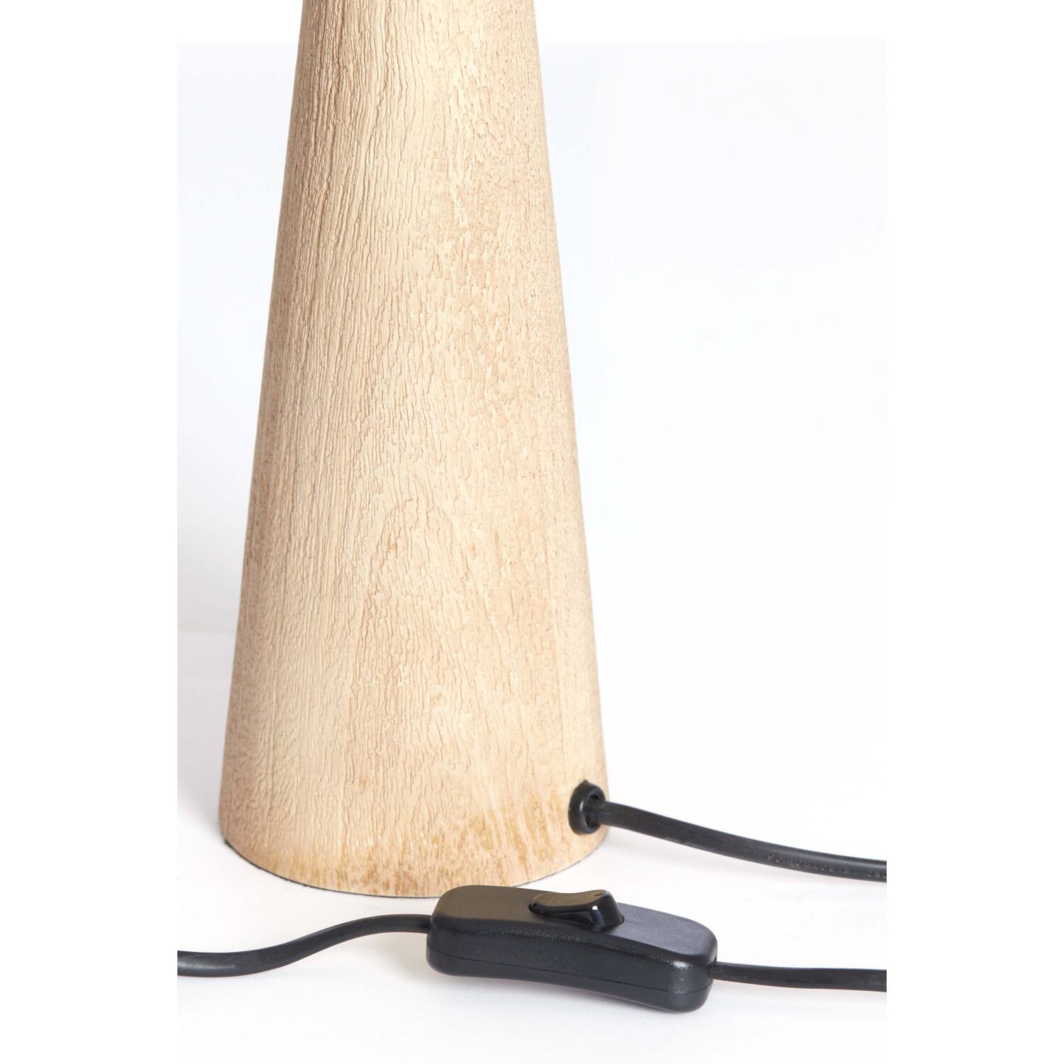 Lampvoet Ø9x40 cm FESTINA hout mat naturel