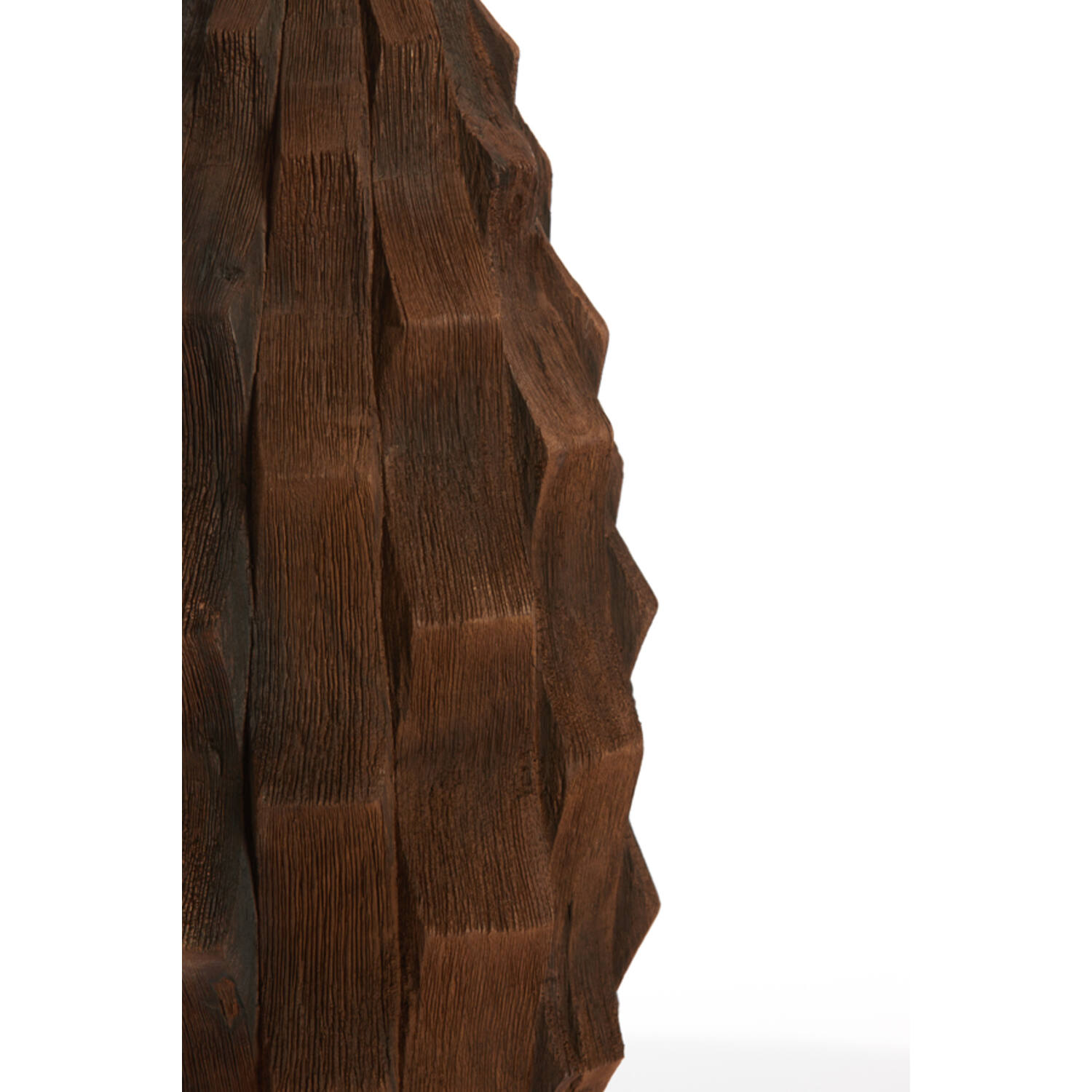 Lamp base Ø20x38 cm TAKABE wood chocolate brown
