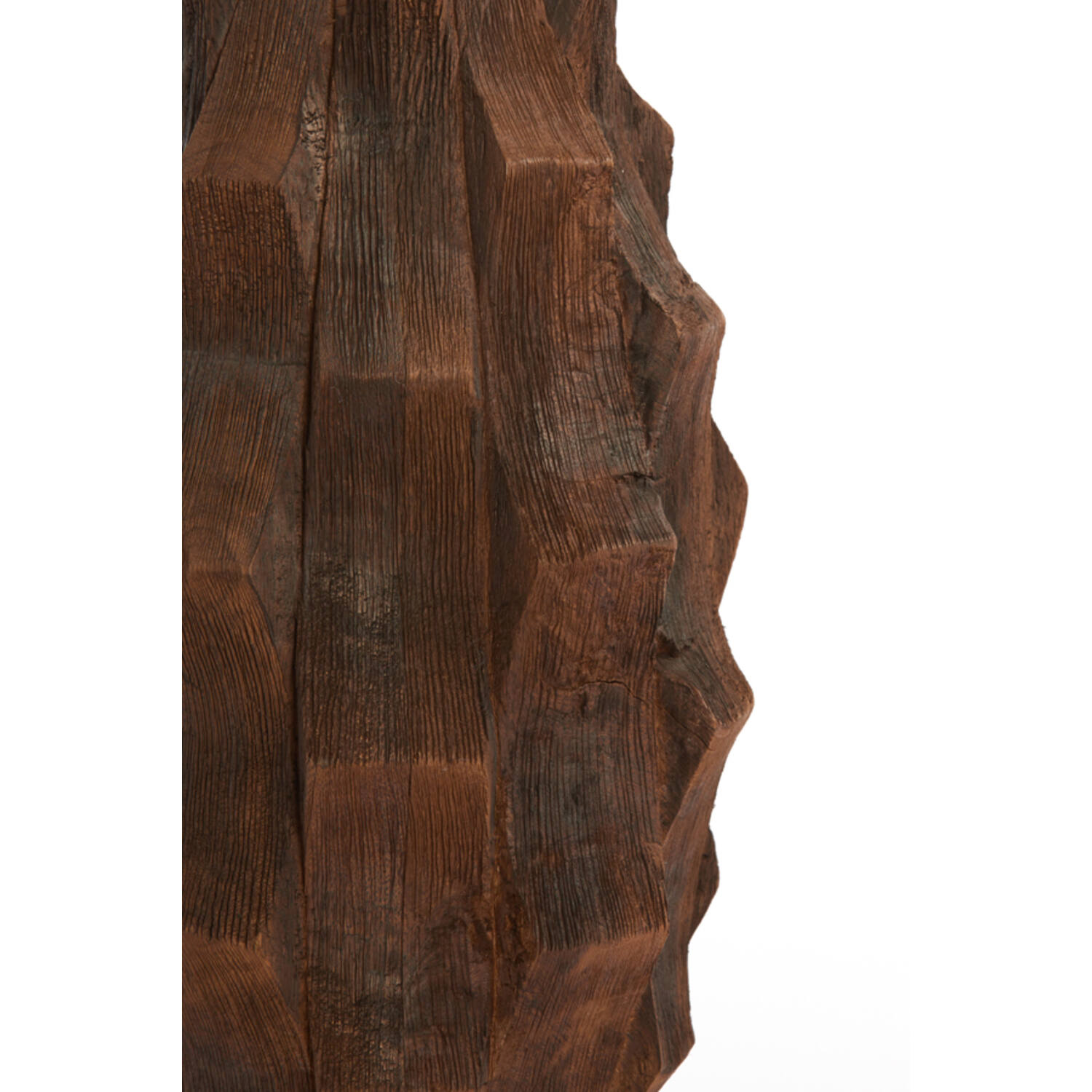 Lamp base Ø21x46 cm TAKABE wood chocolate brown