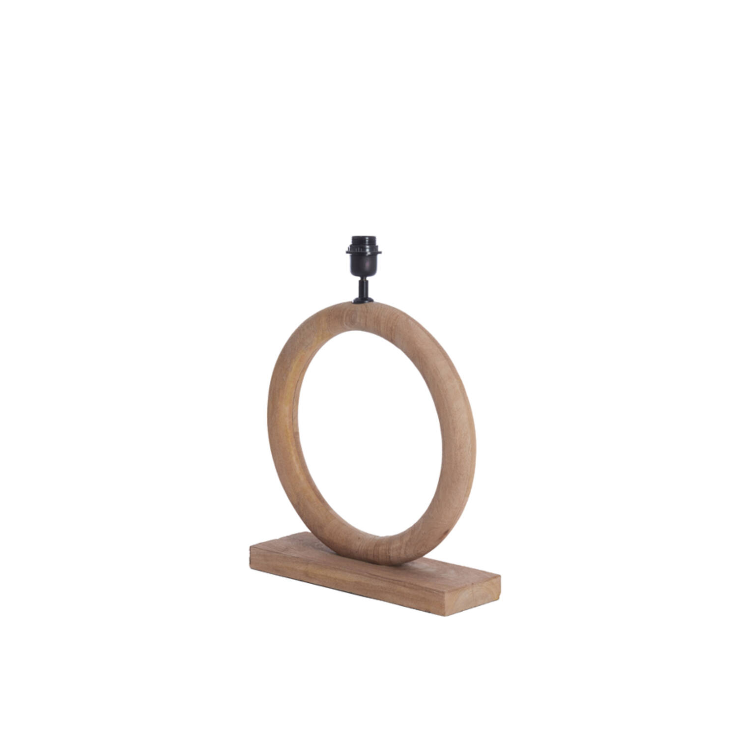 Lamp base 41x13x44 cm NUBIA wood matt natural