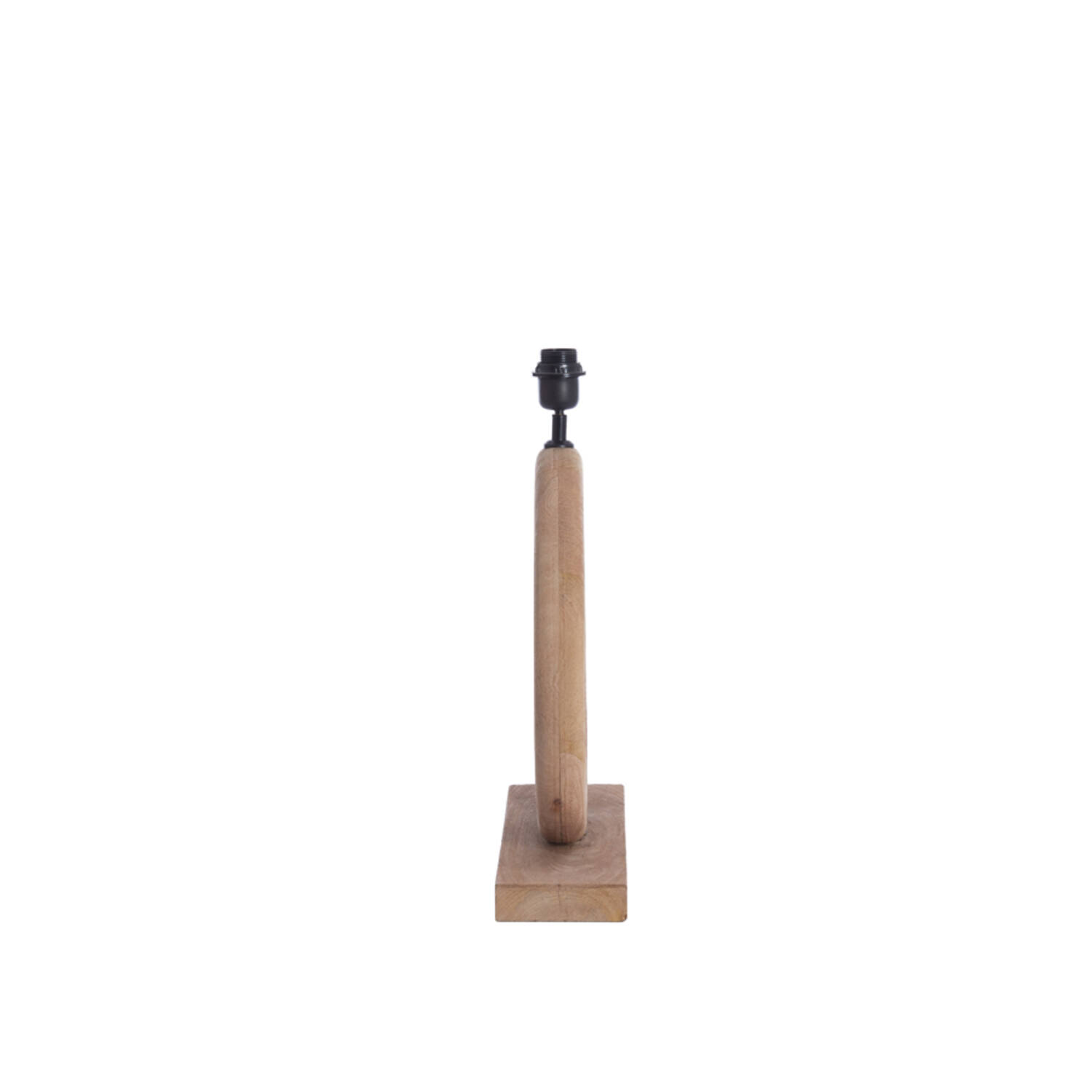 Lamp base 41x13x44 cm NUBIA wood matt natural