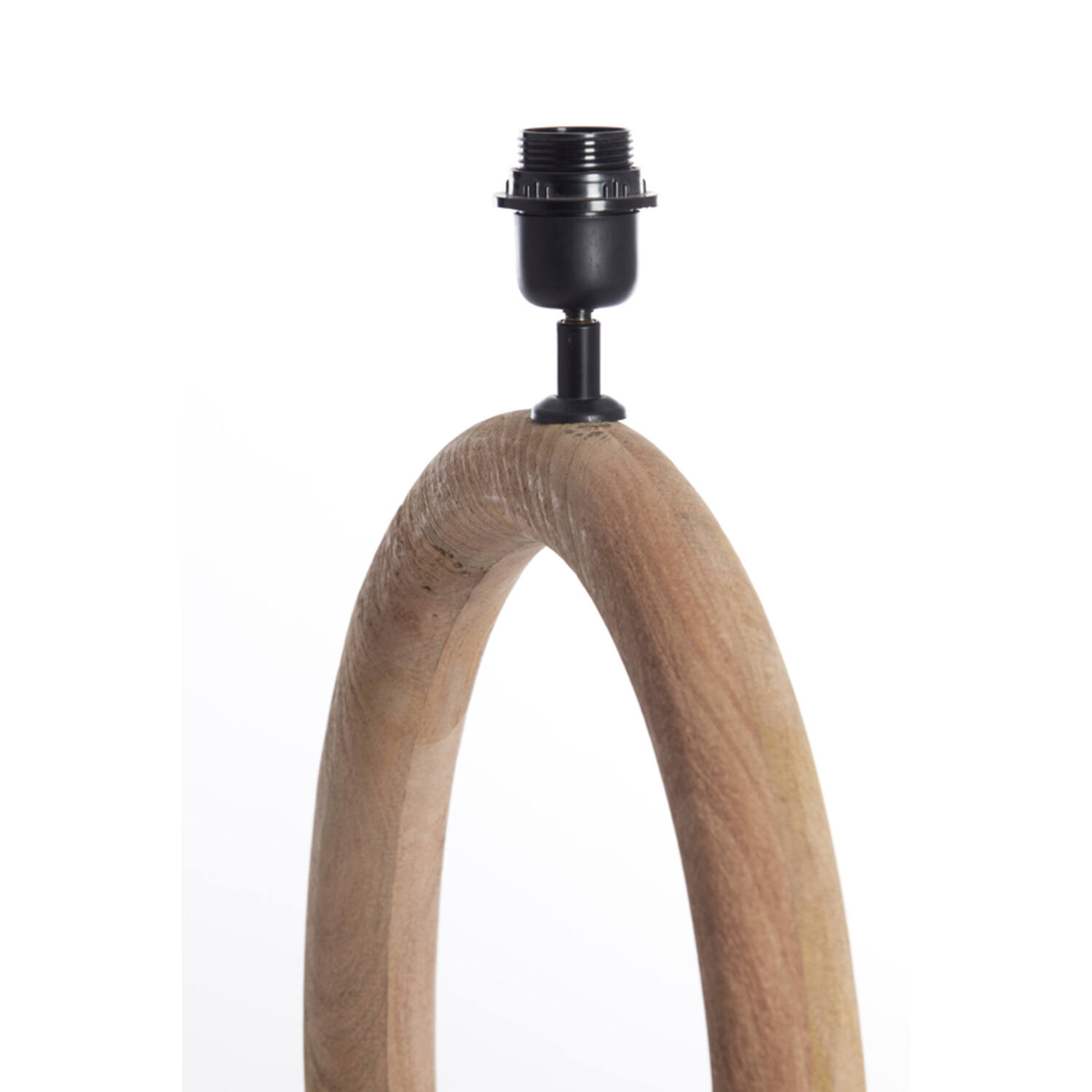 Lamp base 41x13x44 cm NUBIA wood matt natural