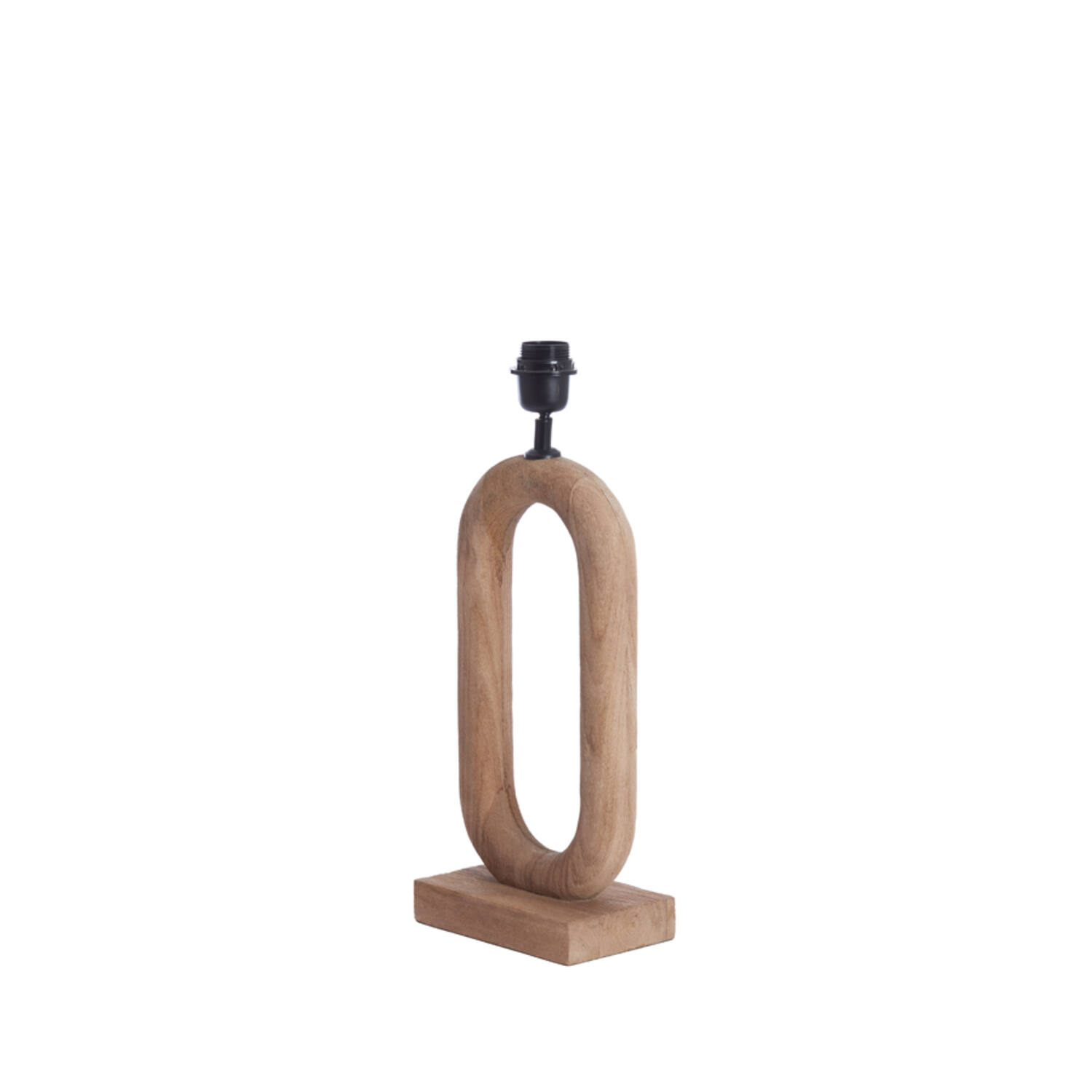Lamp base 20x12x44 cm PACECO wood matt natural