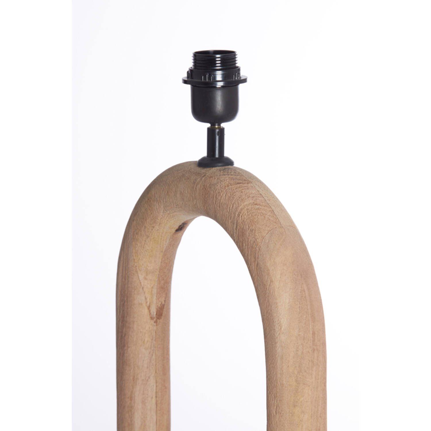Lamp base 20x12x44 cm PACECO wood matt natural