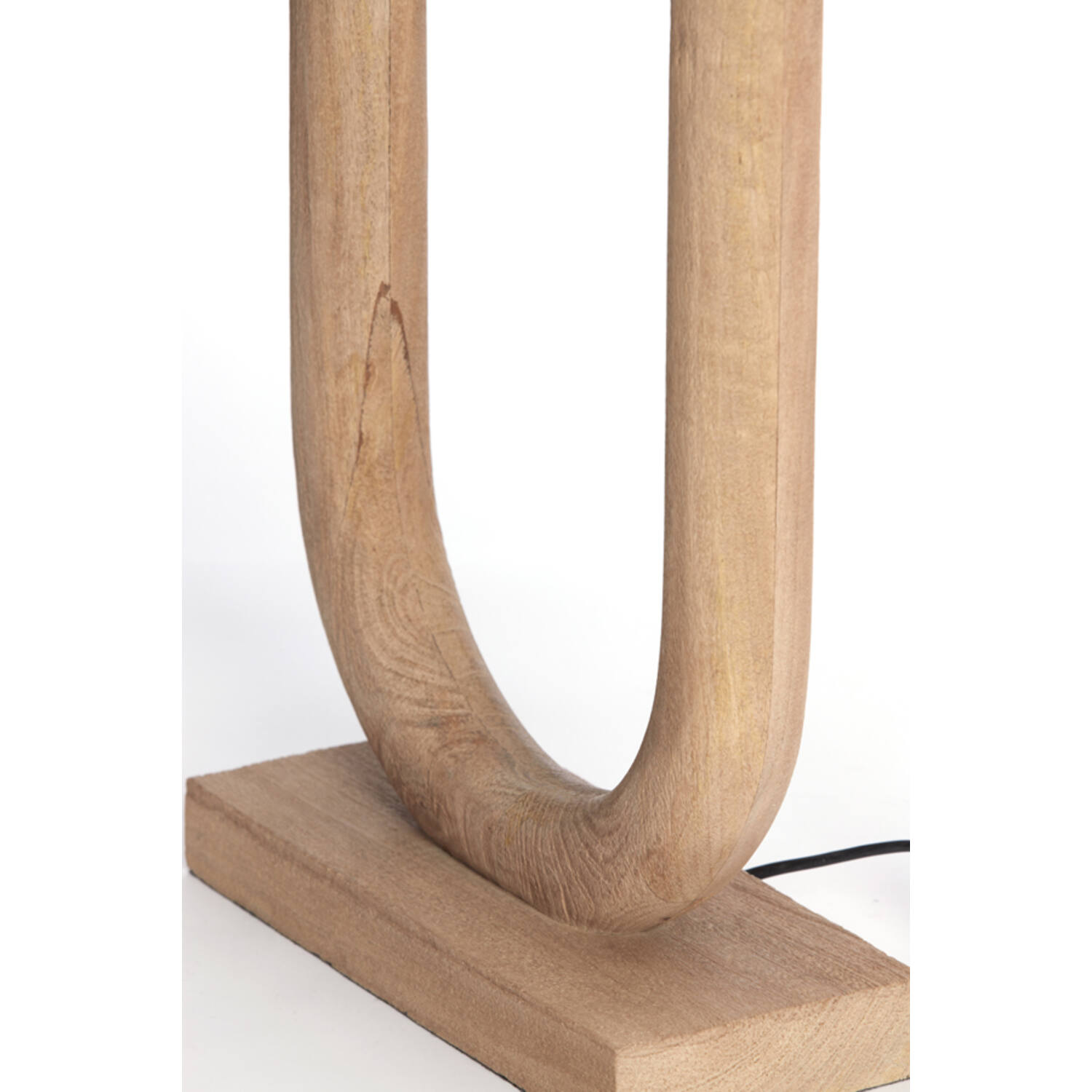 Lamp base 20x12x44 cm PACECO wood matt natural