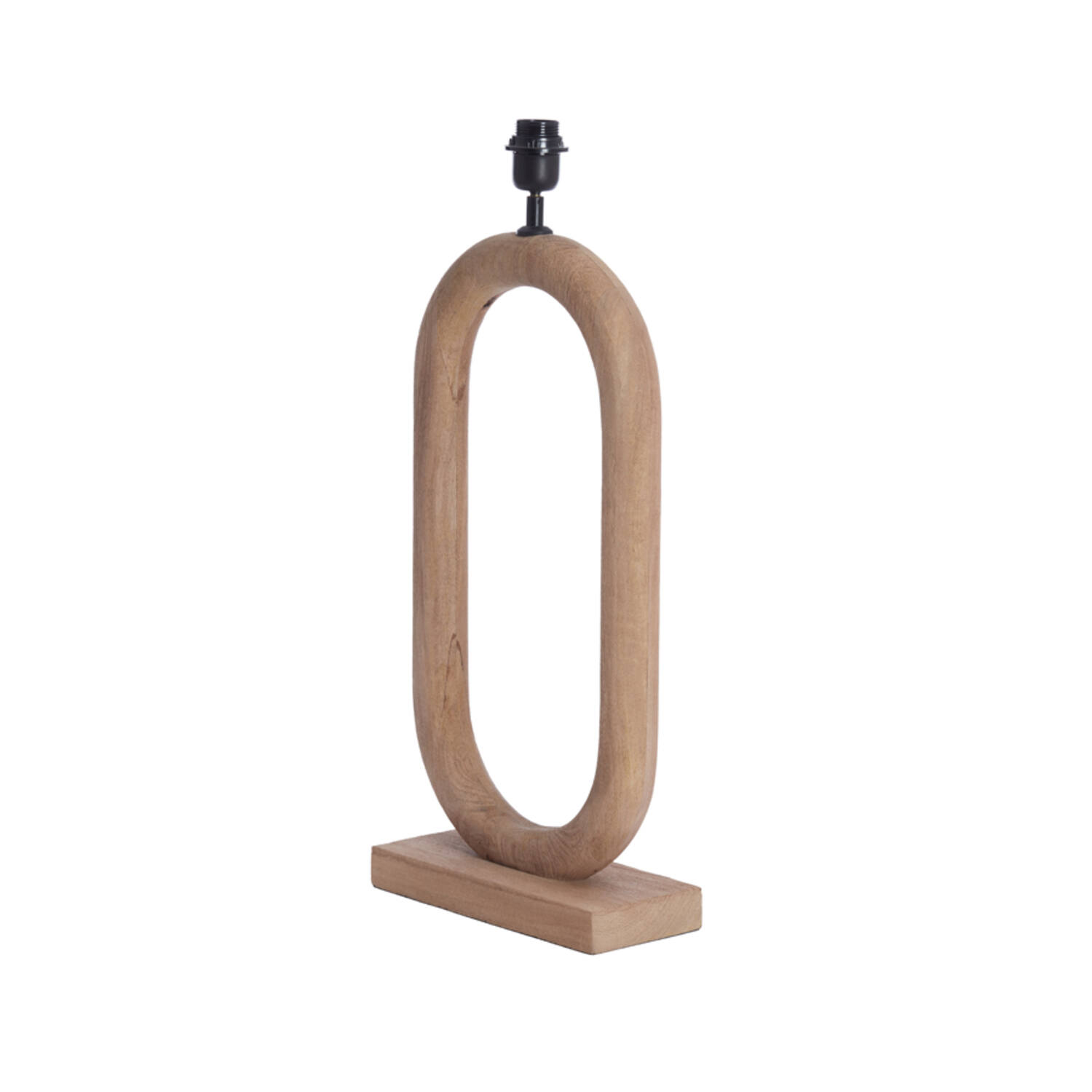 Lamp base 30x12x59 cm PACECO wood matt natural