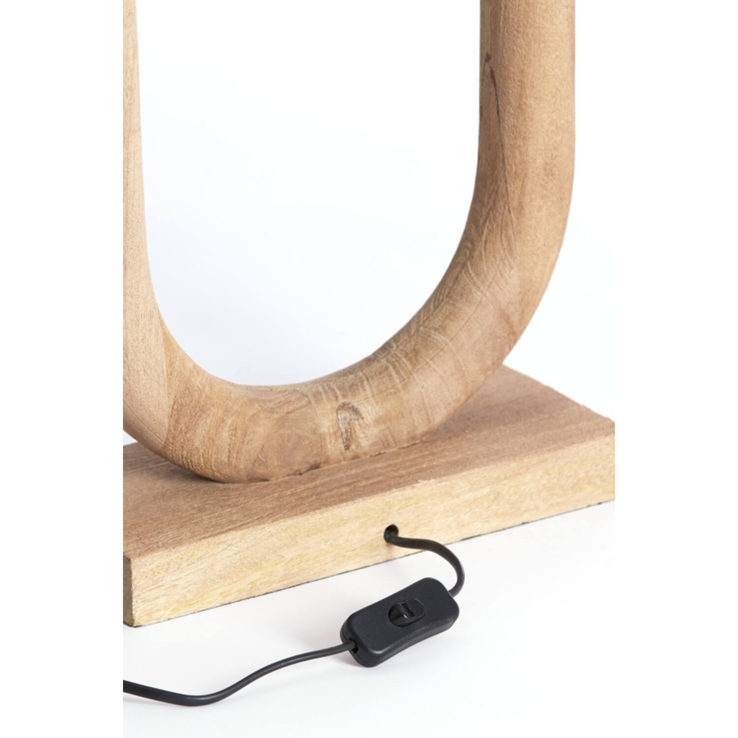 Lamp base 30x12x59 cm PACECO wood matt natural