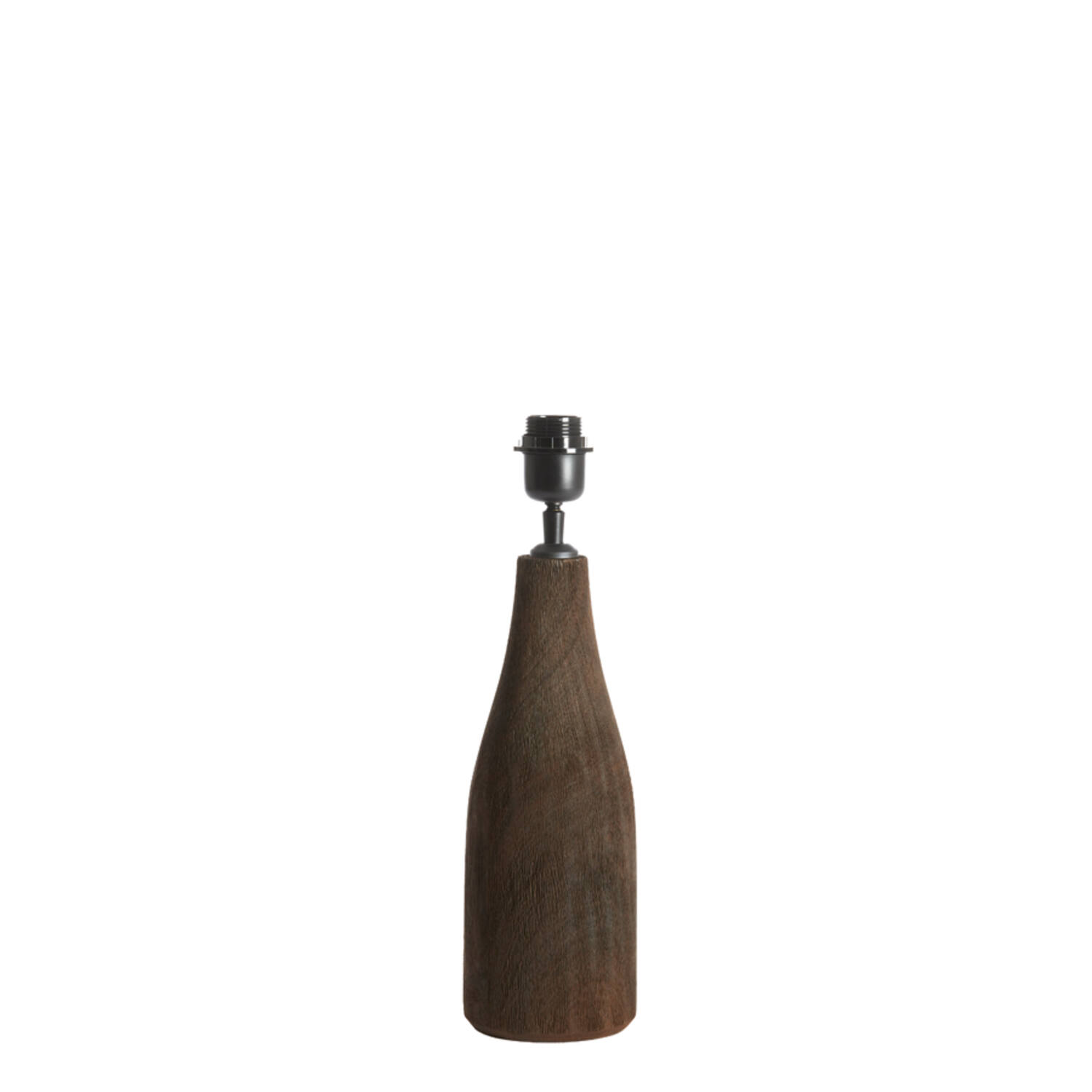 Lamp base Ø13x32 cm TRAPINO wood matt dark brown