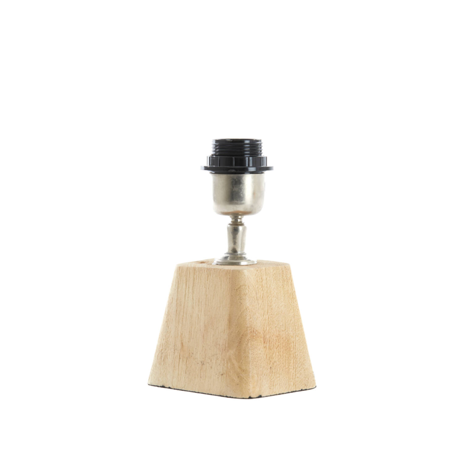 Lamp base 18x13x15 cm KARDAN wood matt natural