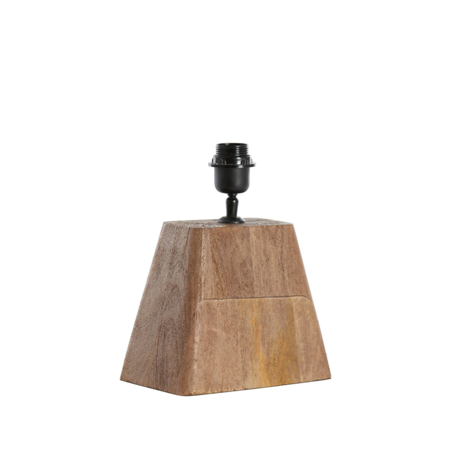Lamp base 22x15x19 cm KARDAN wood matt brown