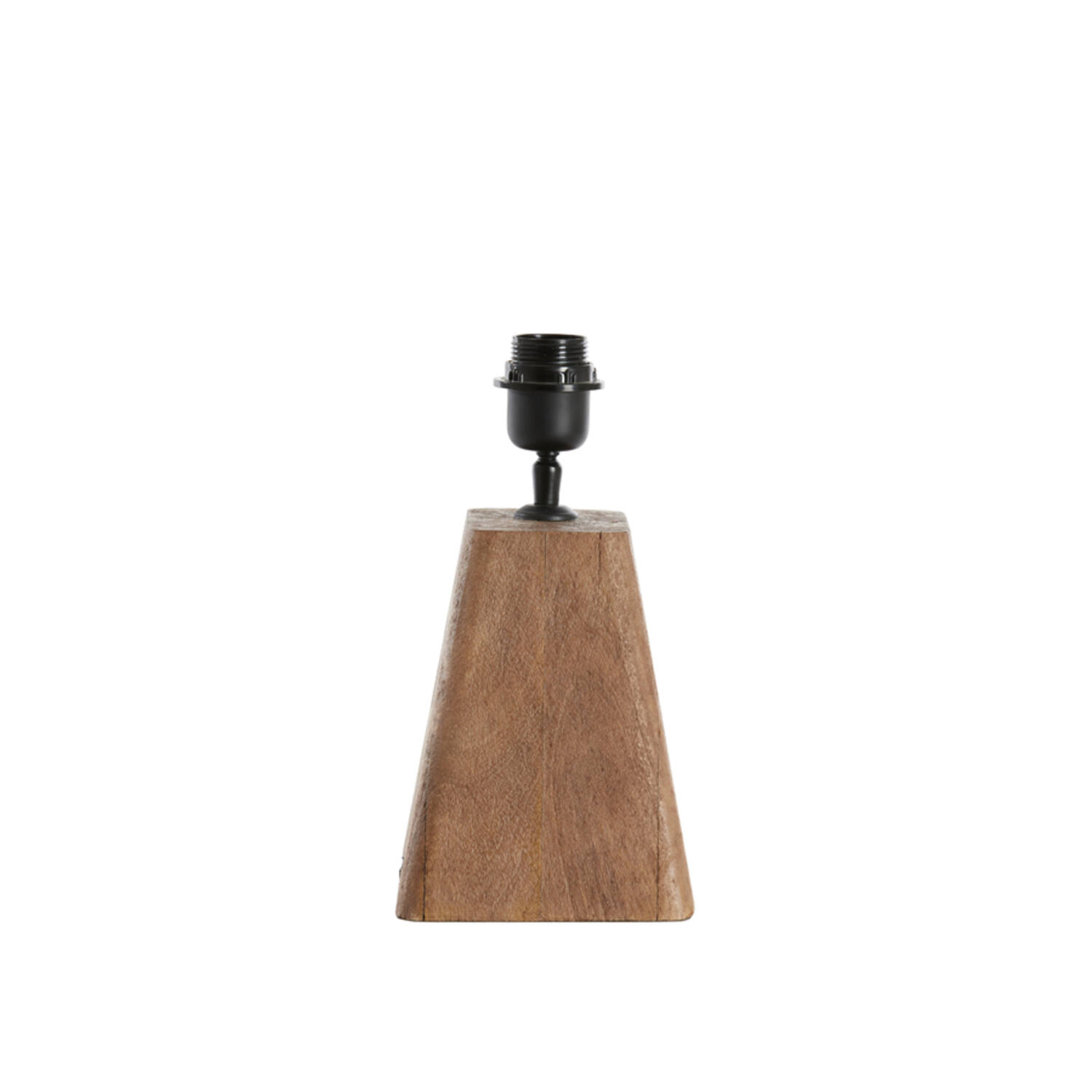 Lamp base 22x15x19 cm KARDAN wood matt brown