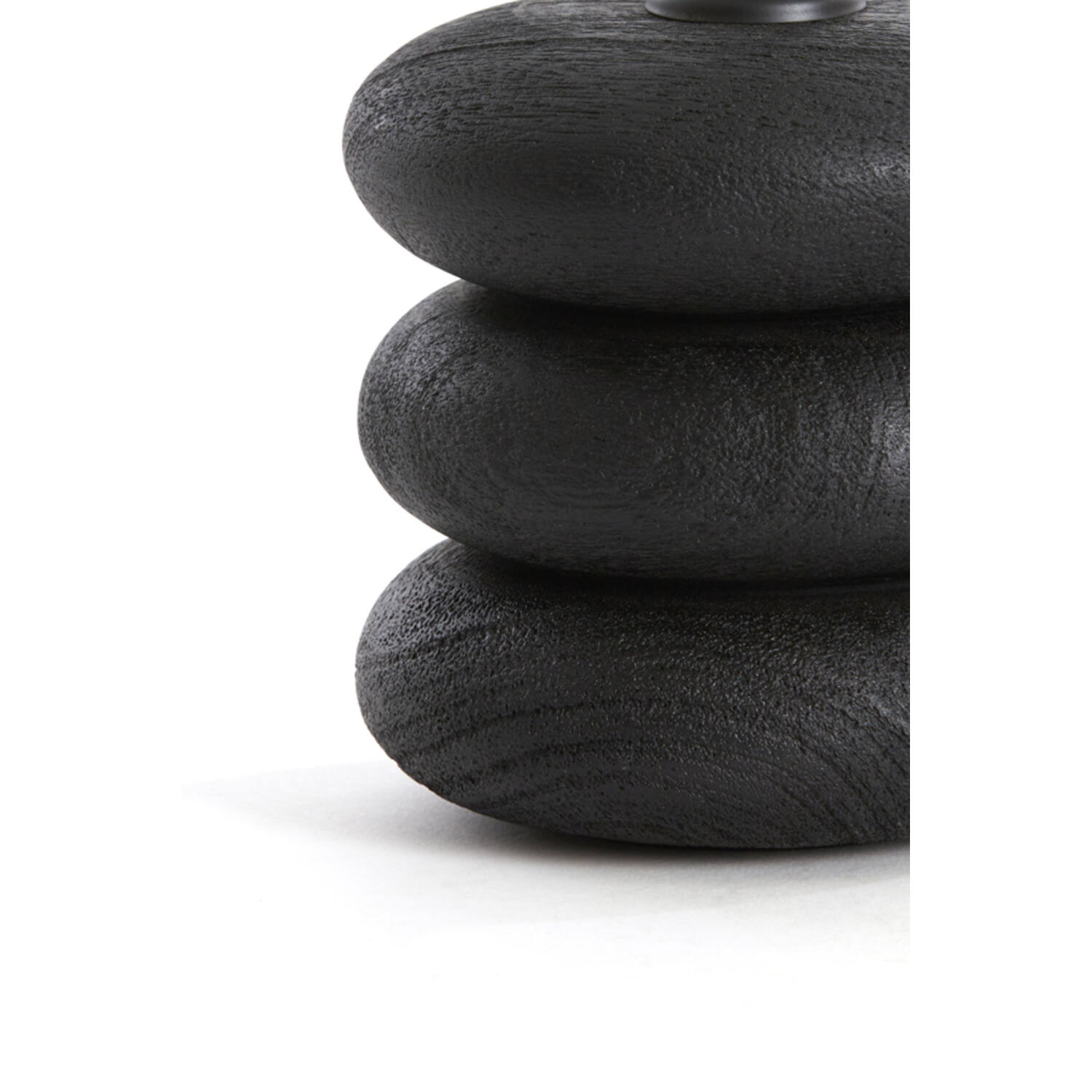 Lamp base Ø12x12 cm BUDONGO wood black
