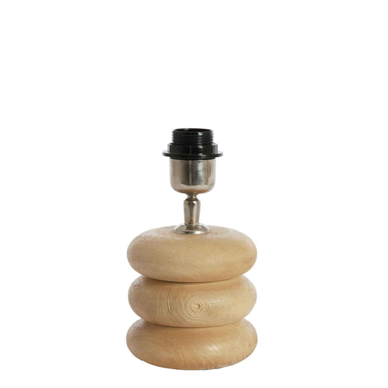 Lamp base Ø12x12 cm BUDONGO wood natural