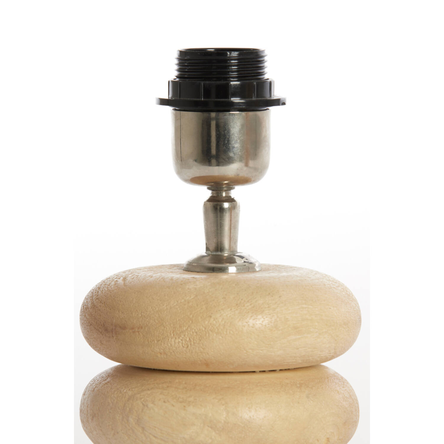 Lamp base Ø12x12 cm BUDONGO wood natural