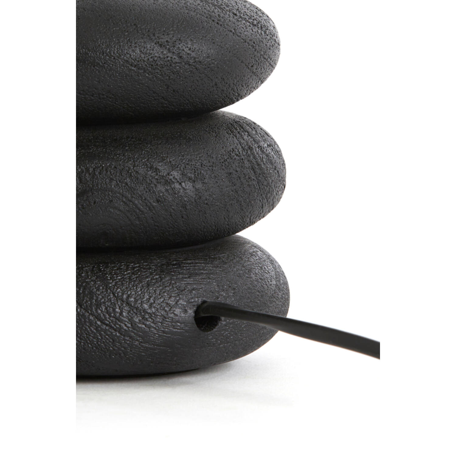 Lamp base Ø12x21 cm BUDONGO wood black
