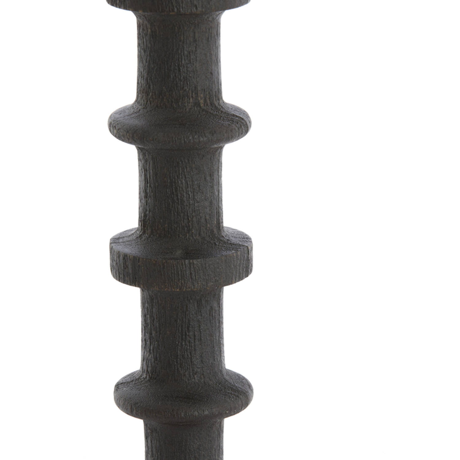 Lamp base Ø16x45 cm CECILY wood matt dark russet