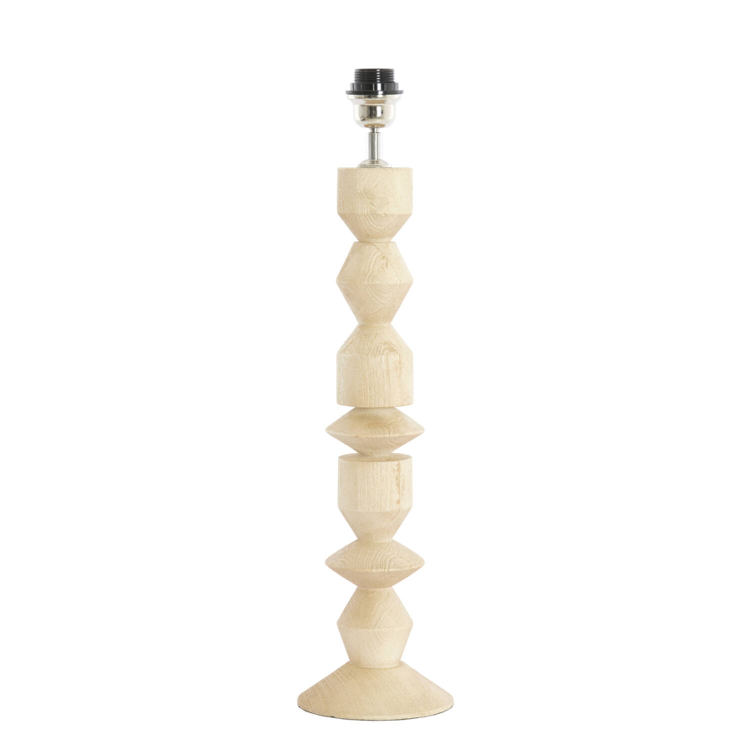 Lamp base Ø15x53 cm EDIE wood matt natural