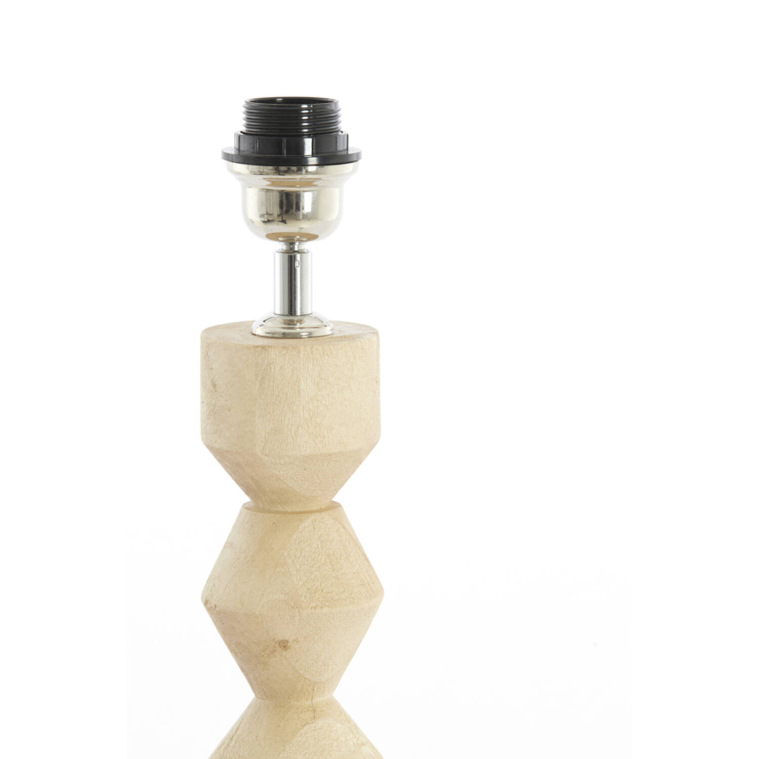 Lamp base Ø15x53 cm EDIE wood matt natural