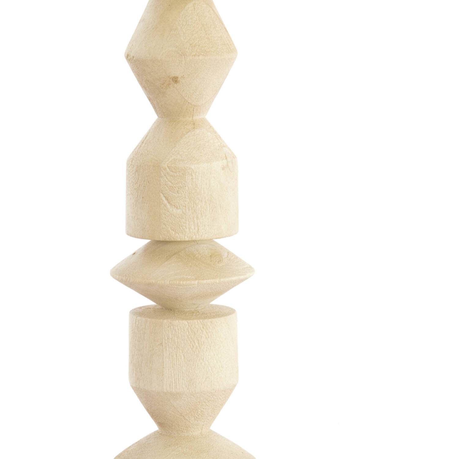 Lamp base Ø15x53 cm EDIE wood matt natural