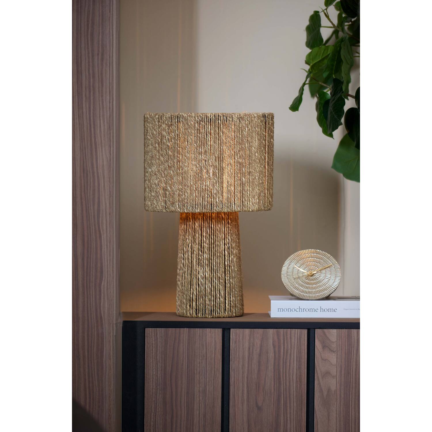Klok Ø15,5 cm BOJANO licht goud