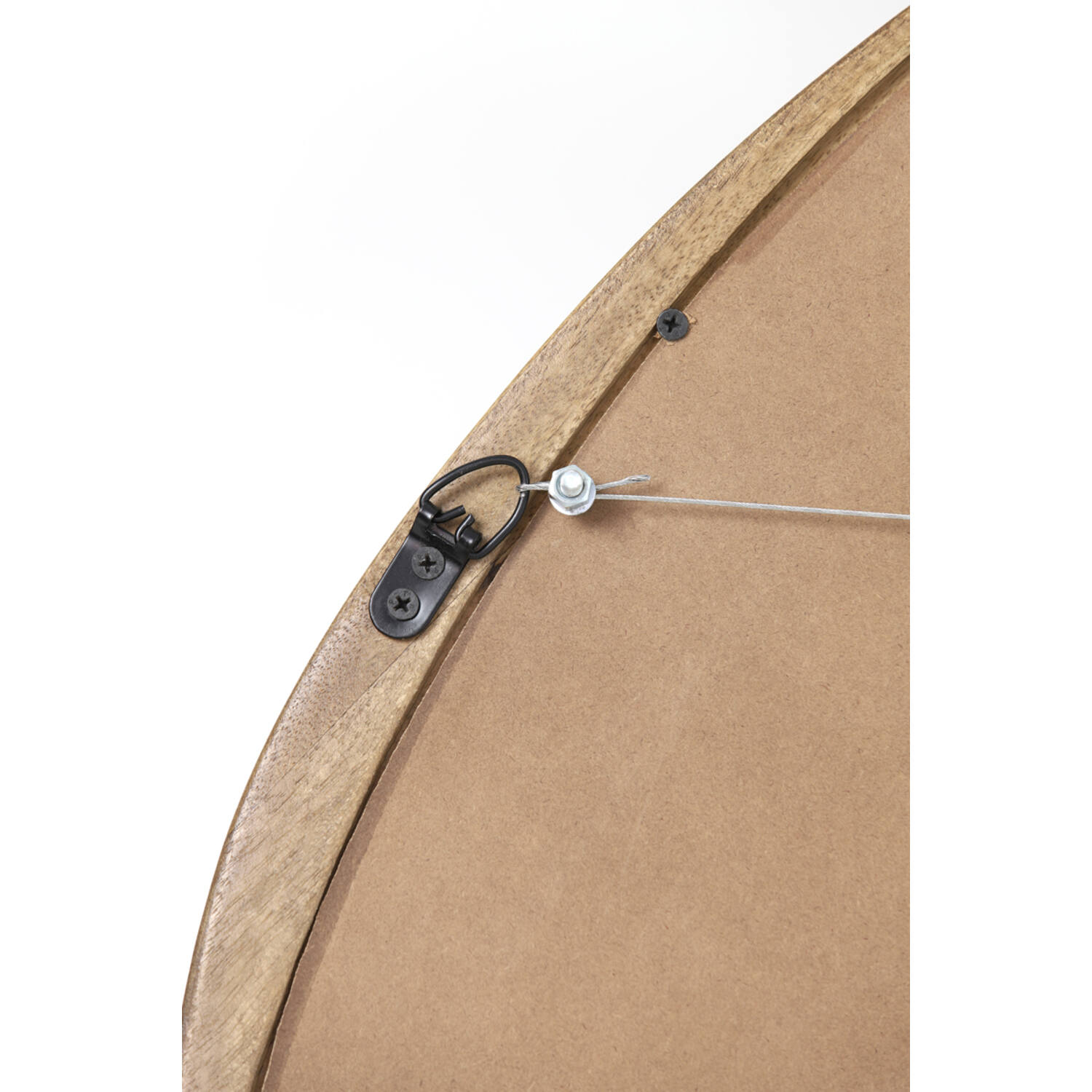 Mirror 120x5x80 cm SONORA matt dark brown