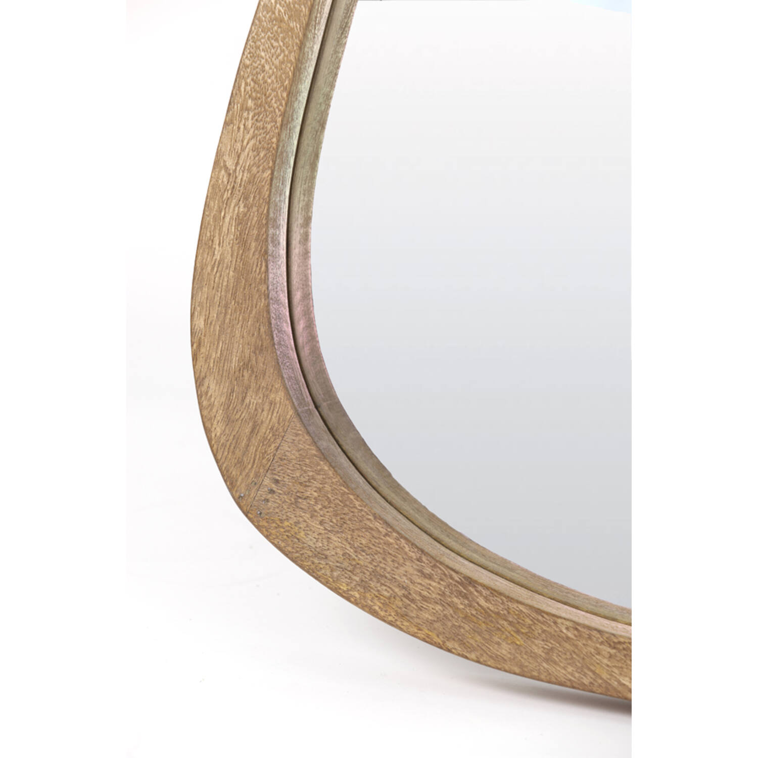 Mirror 120x5x80 cm SONORA matt dark brown