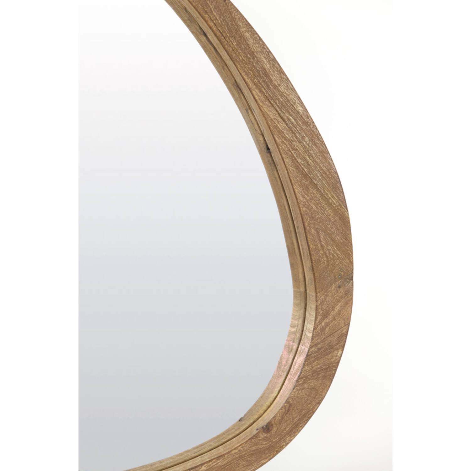 Mirror 120x5x80 cm SONORA matt dark brown