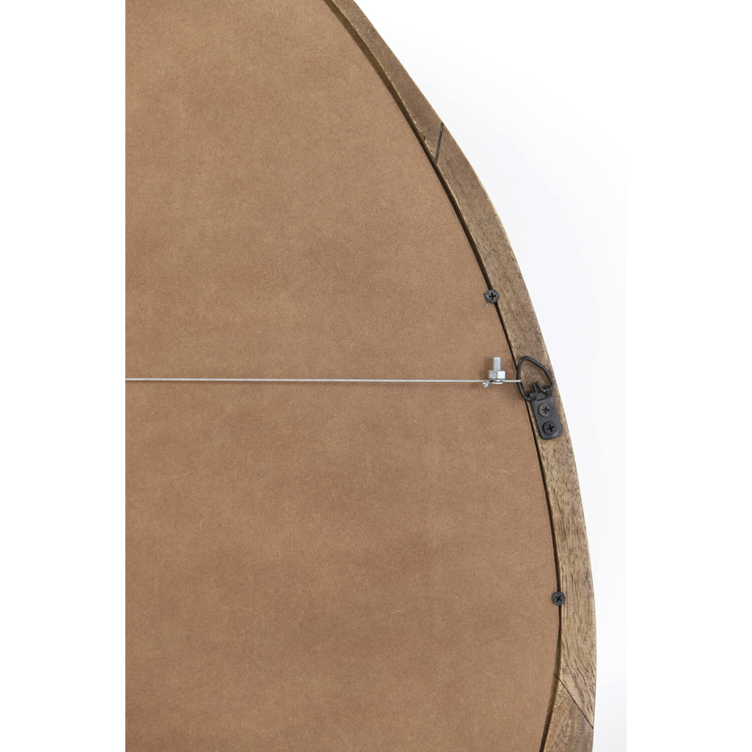 Mirror 120x5x80 cm SONORA matt dark brown