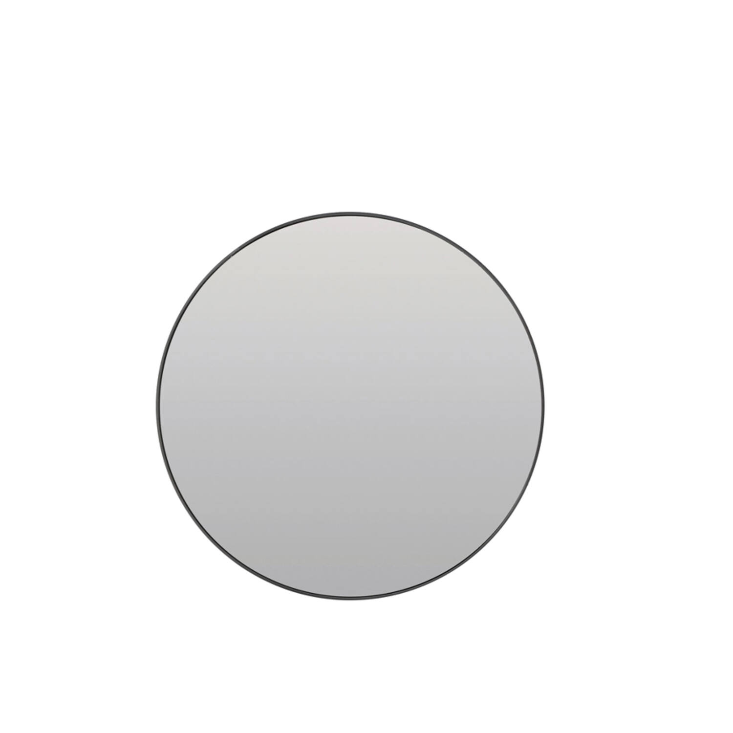 Spiegel Ø70 cm ESPEJO helder glas+zwart