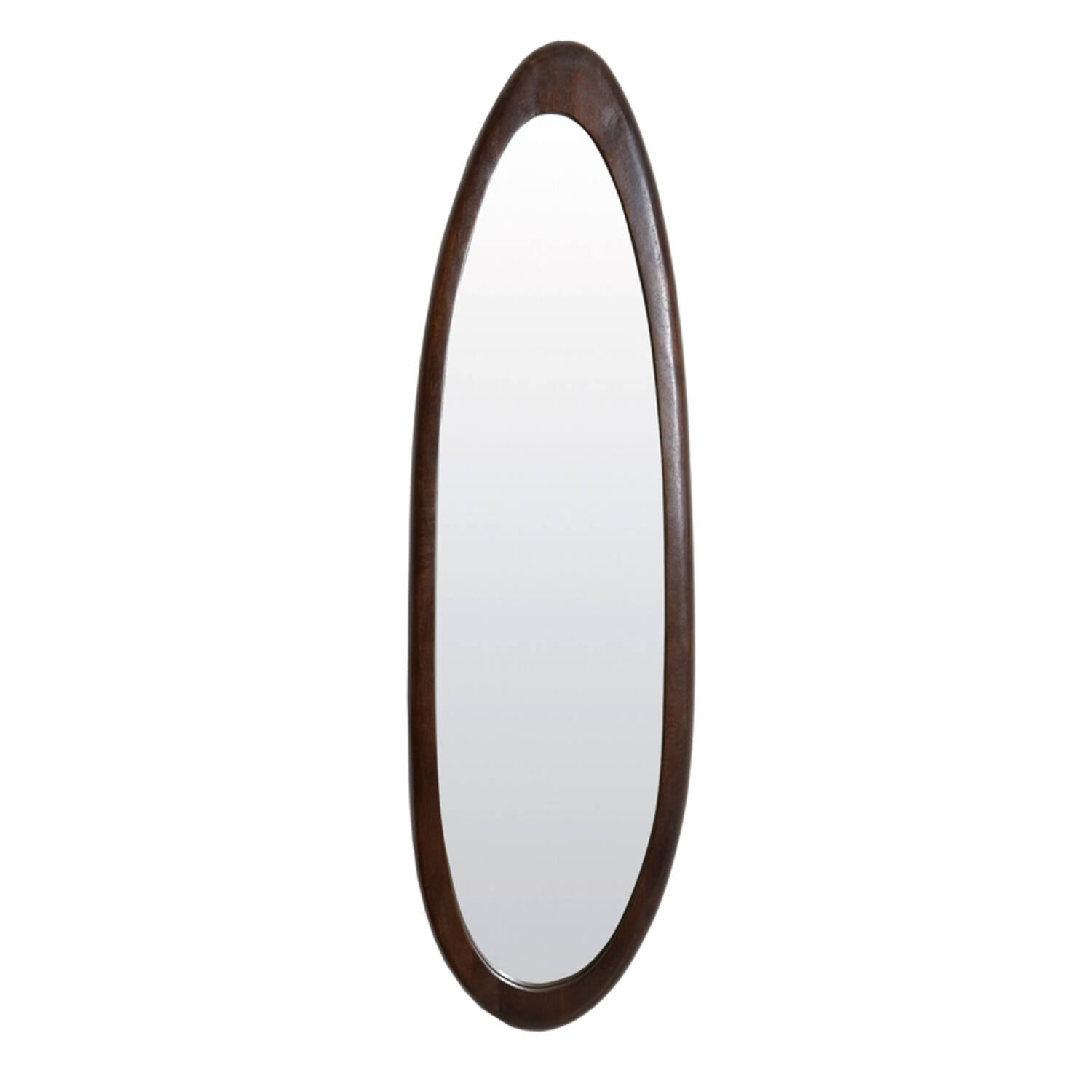 Spiegel 40x3x140 cm SALENTO hout roodbruin