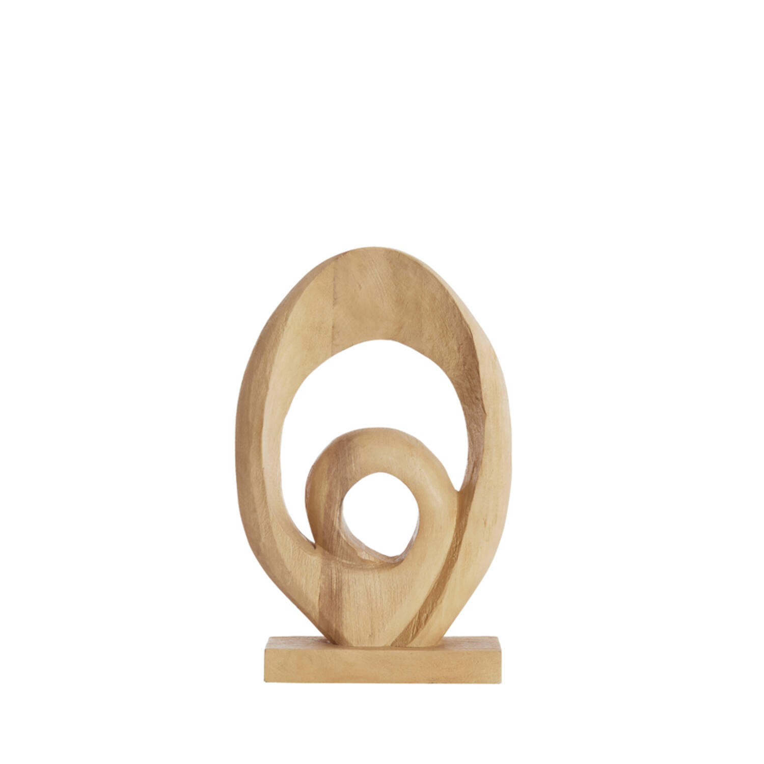 Ornament 30x9x46 cm RANDA wood matt natural