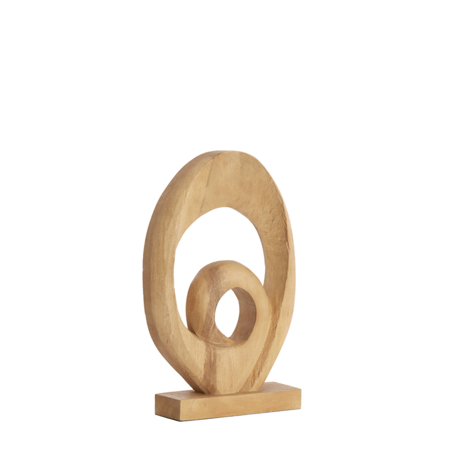 Ornament 30x9x46 cm RANDA wood matt natural