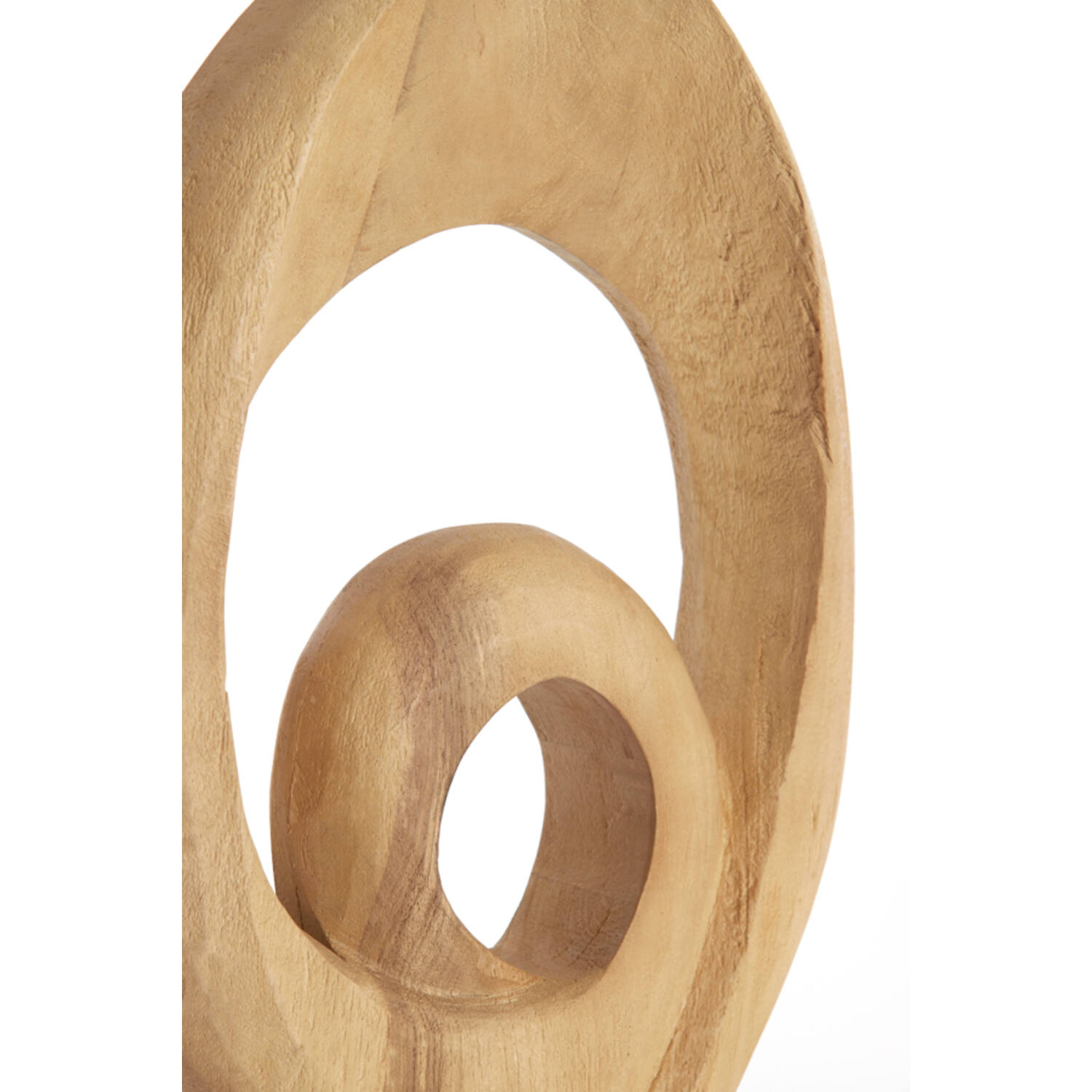 Ornament 30x9x46 cm RANDA wood matt natural
