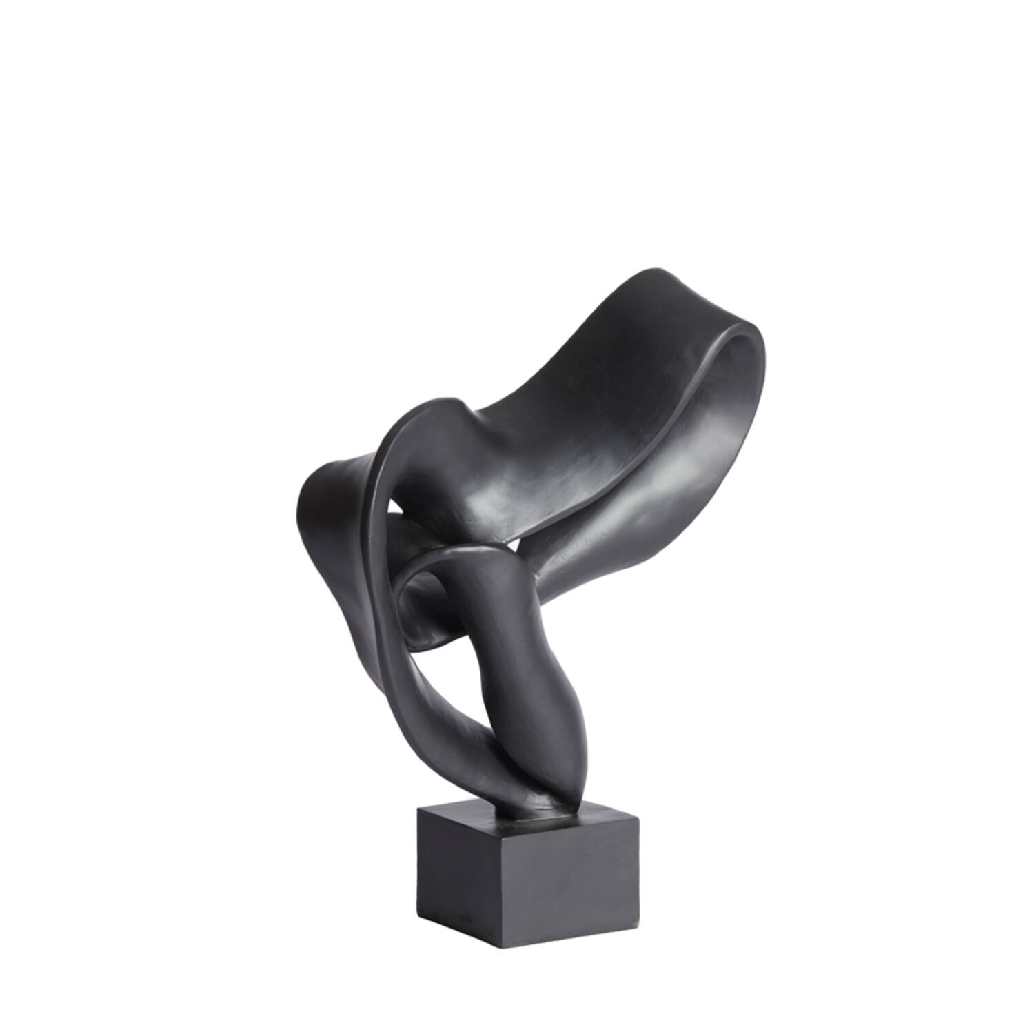 Ornament 33x14,5x44,5 cm KAJAN matt black