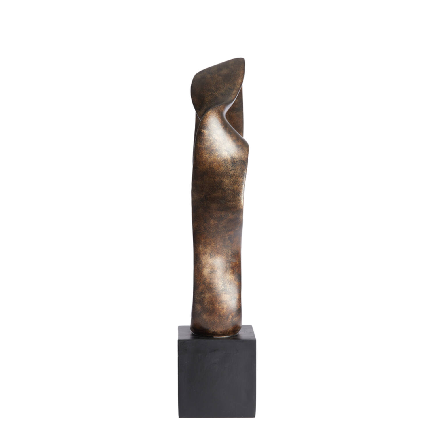 Ornament 21,5x15x69,5 cm NAJAC antiek brons+zwart