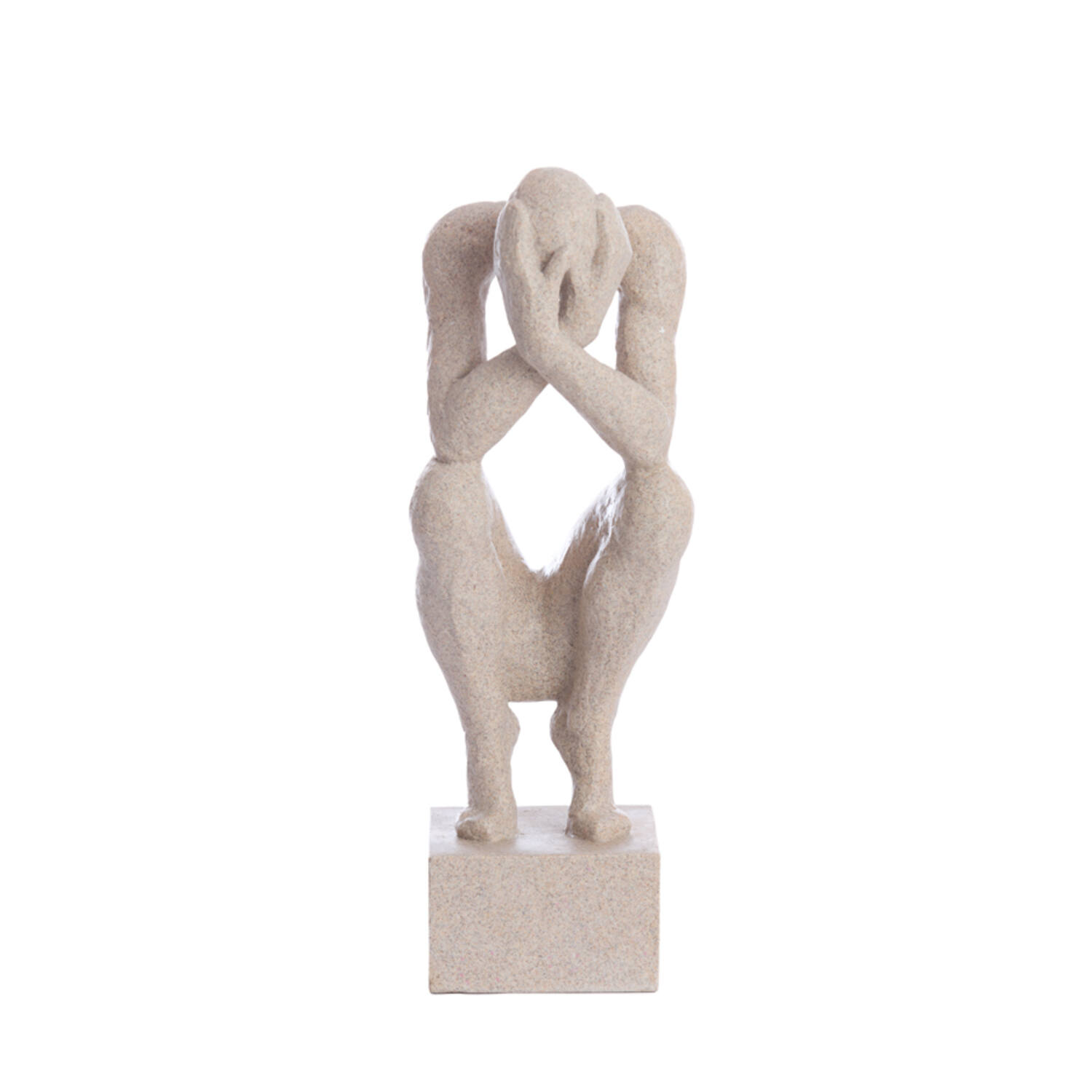 Ornament 19x16x47 cm LOVINAC taupe