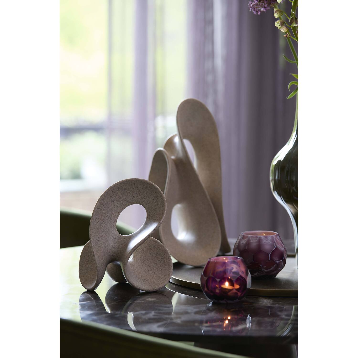 Ornament 19,5x14,5x23 cm ZAINO taupe