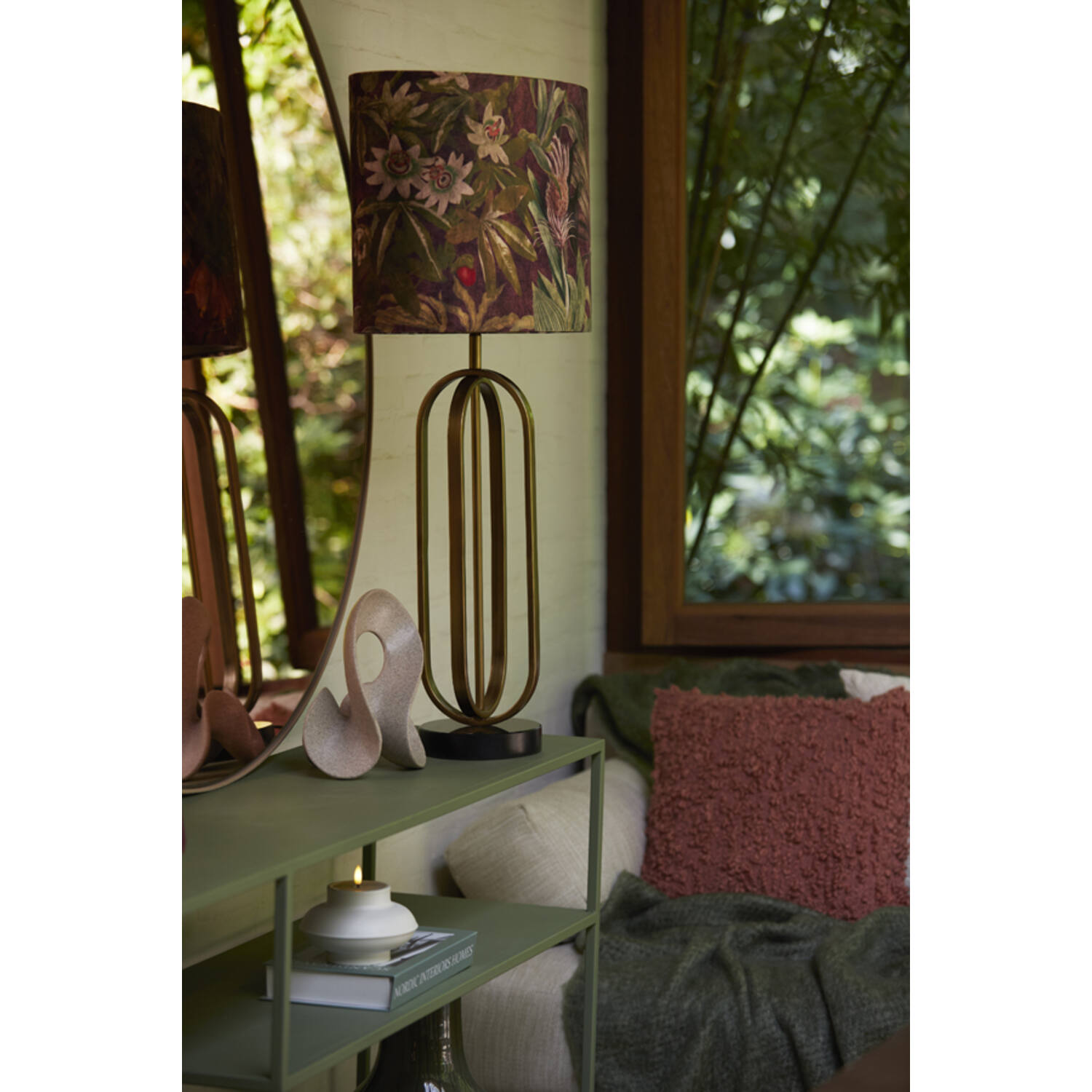Ornament 19,5x14,5x23 cm ZAINO taupe