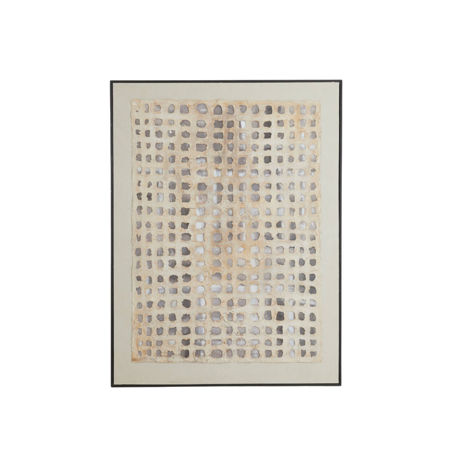 Wandornament 90x3,5x120 cm DEHESA crème+zand-taupe