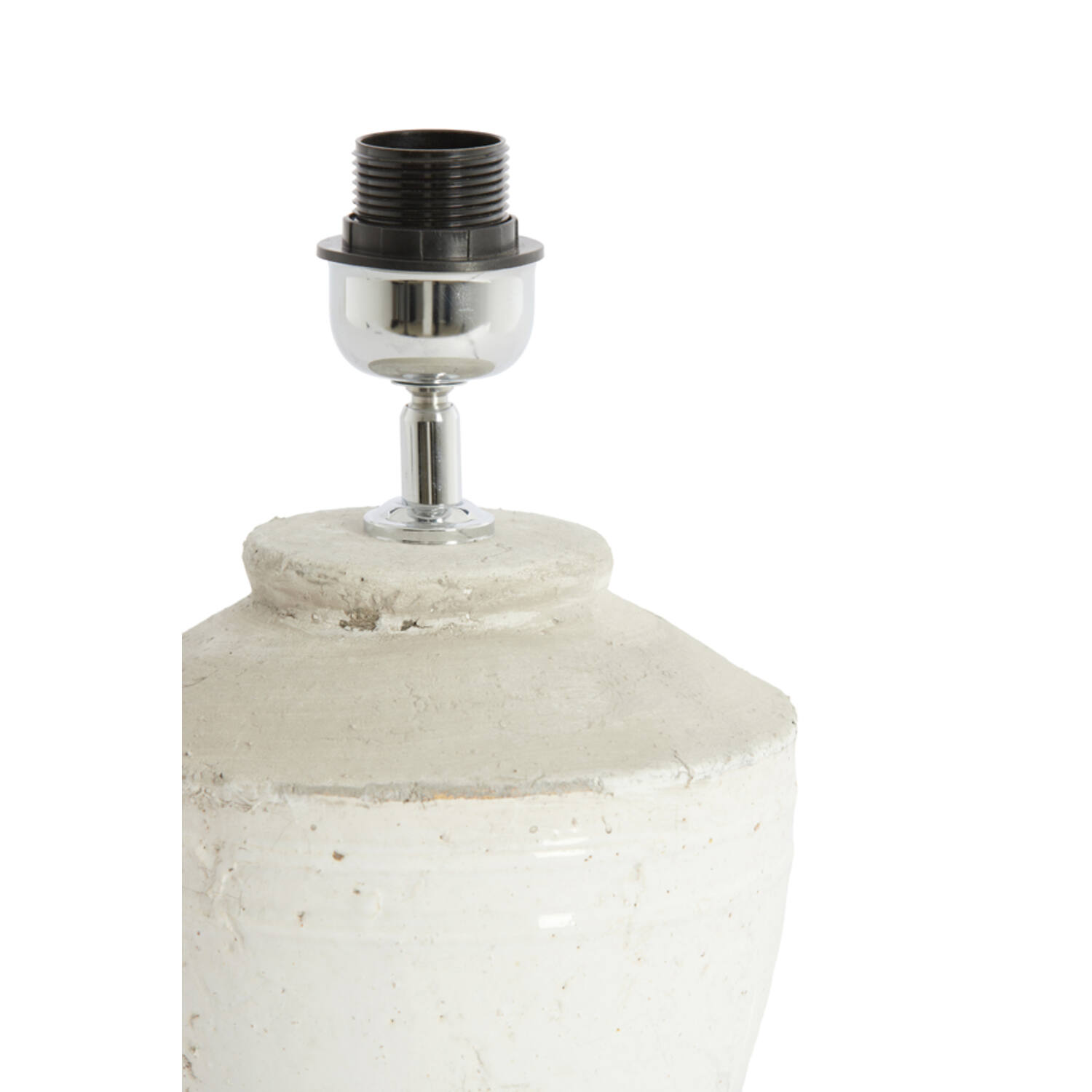 Lamp base Ø20x30 cm TOBA small antique white