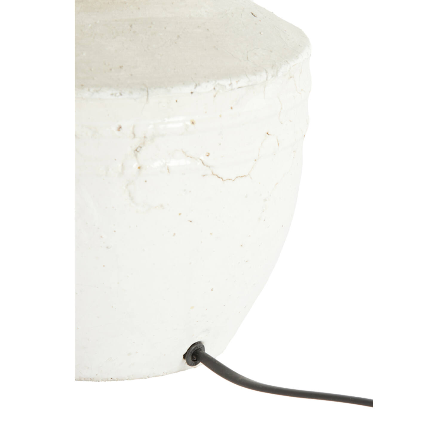Lamp base Ø20x30 cm TOBA small antique white