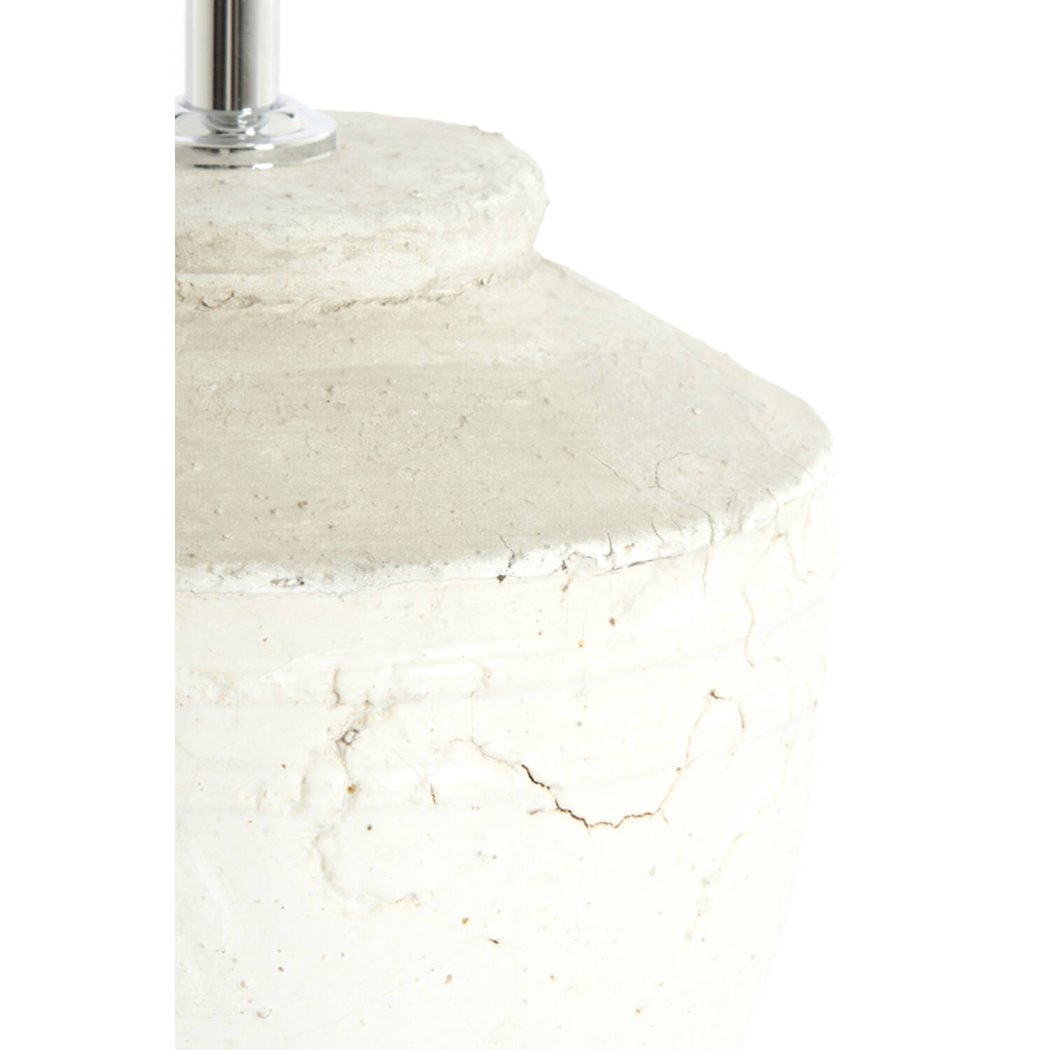 Lamp base Ø20x30 cm TOBA small antique white