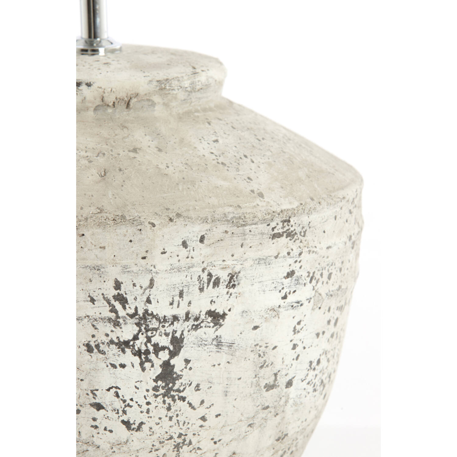 Lamp base Ø30x40 cm TOBA large antique grey